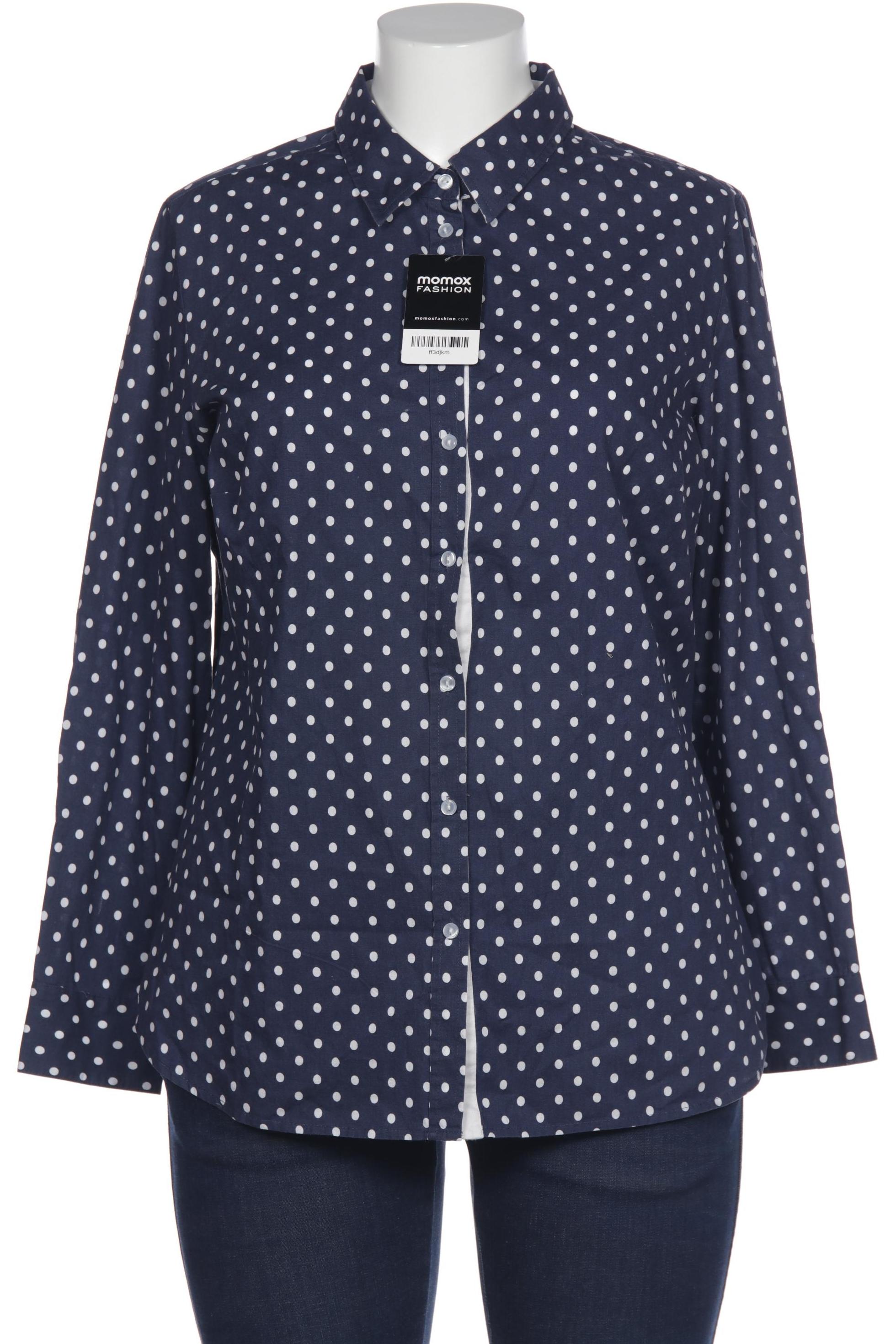 

Peter Hahn Damen Bluse, marineblau, Gr. 44