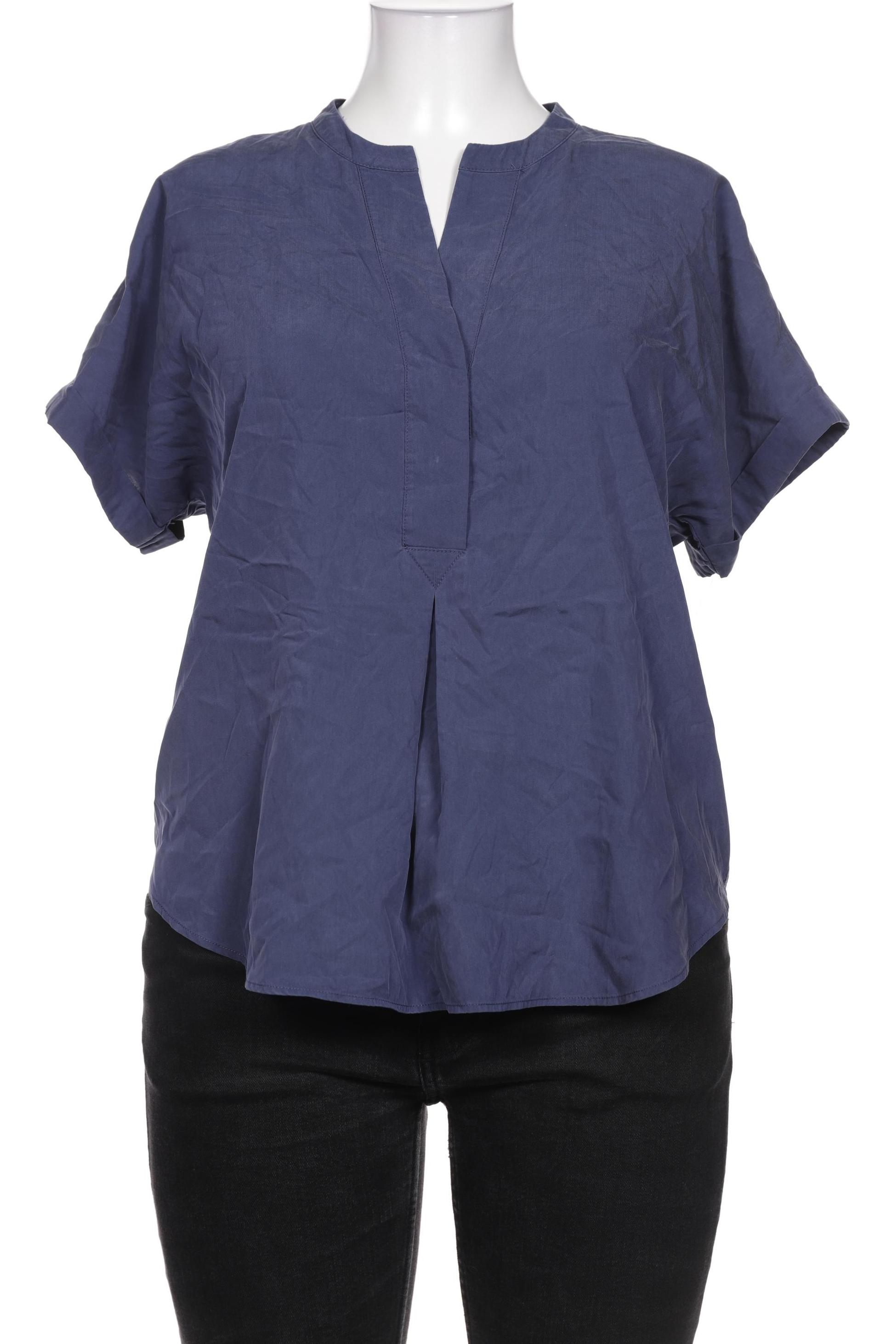 

Peter Hahn Damen Bluse, blau, Gr. 42