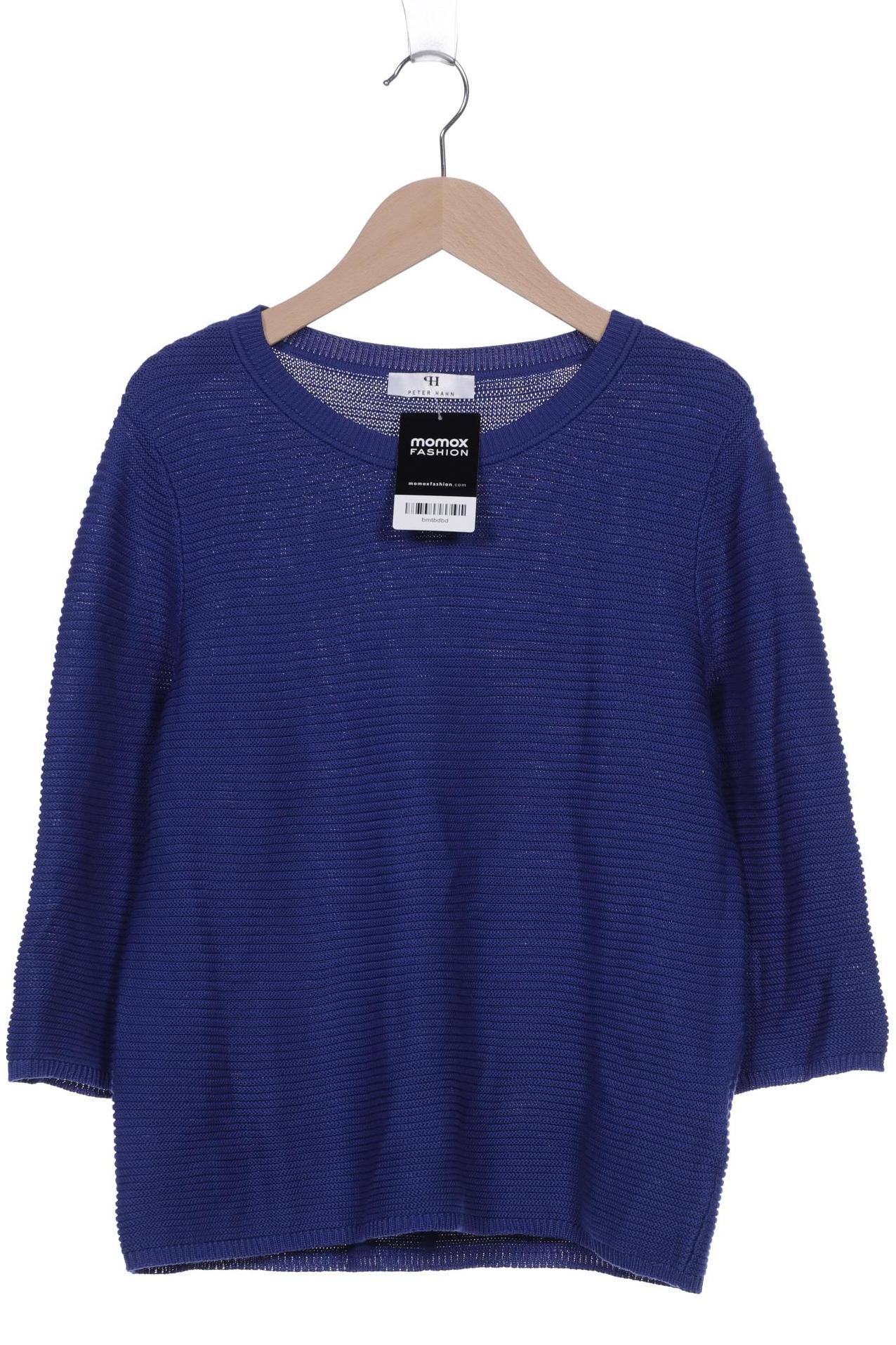 

Peter Hahn Damen Pullover, blau, Gr. 36