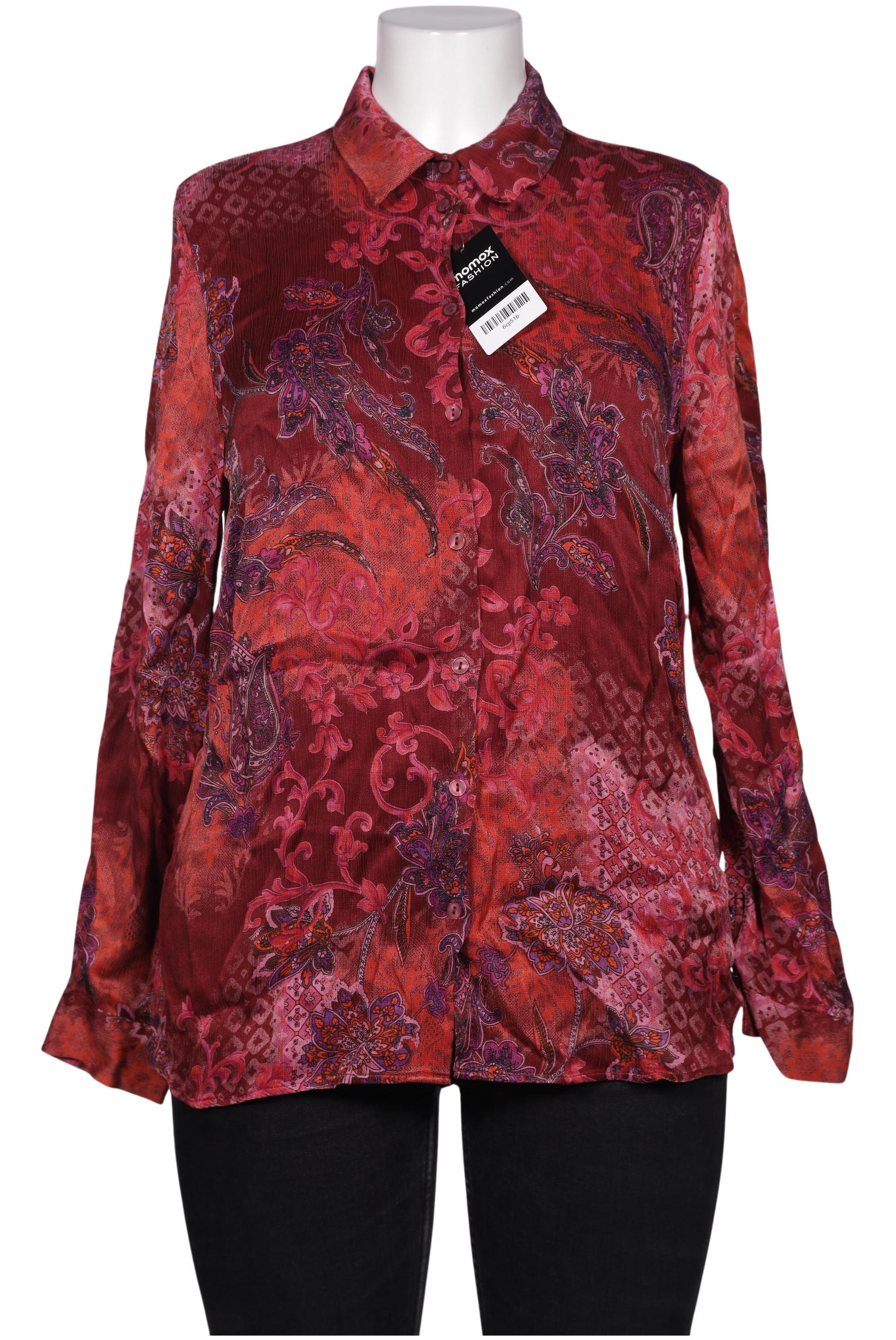 

Peter Hahn Damen Bluse, rot, Gr. 42