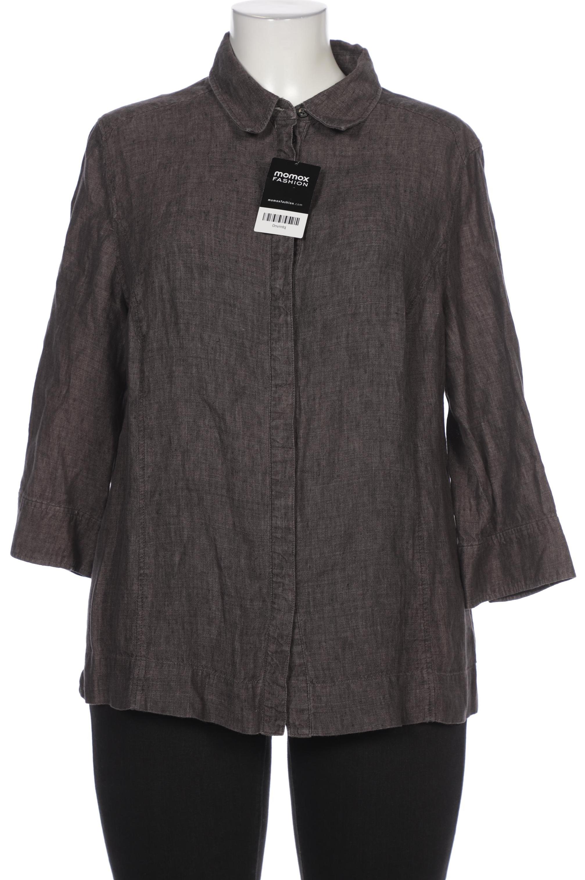

Peter Hahn Damen Bluse, braun, Gr. 46