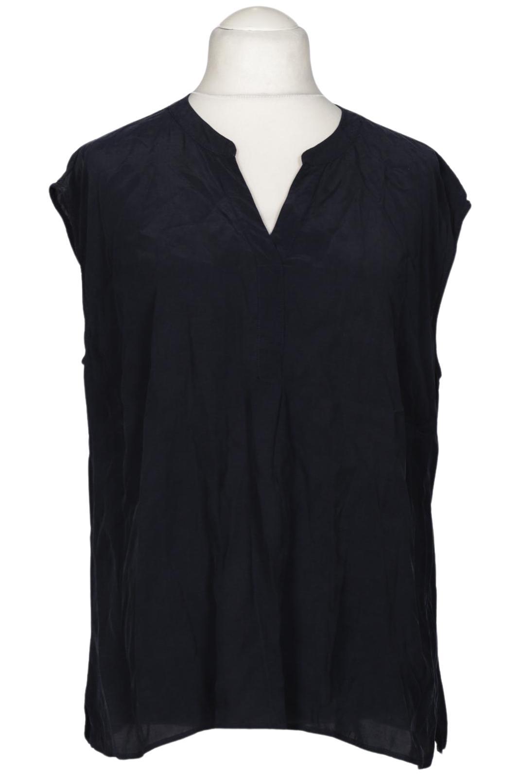 

Peter Hahn Damen Bluse, marineblau, Gr. 46