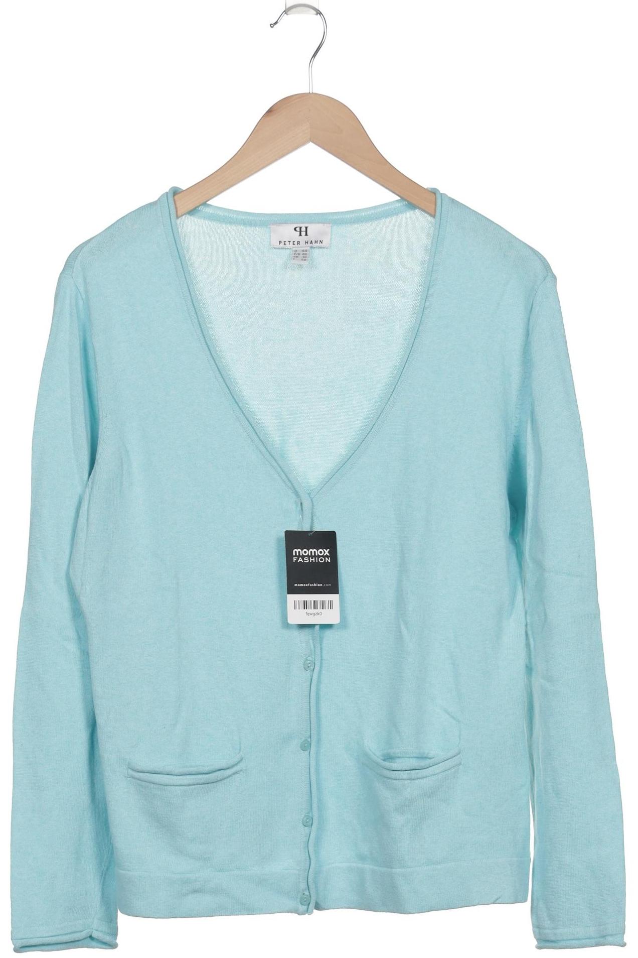 

Peter Hahn Damen Strickjacke, hellblau, Gr. 44