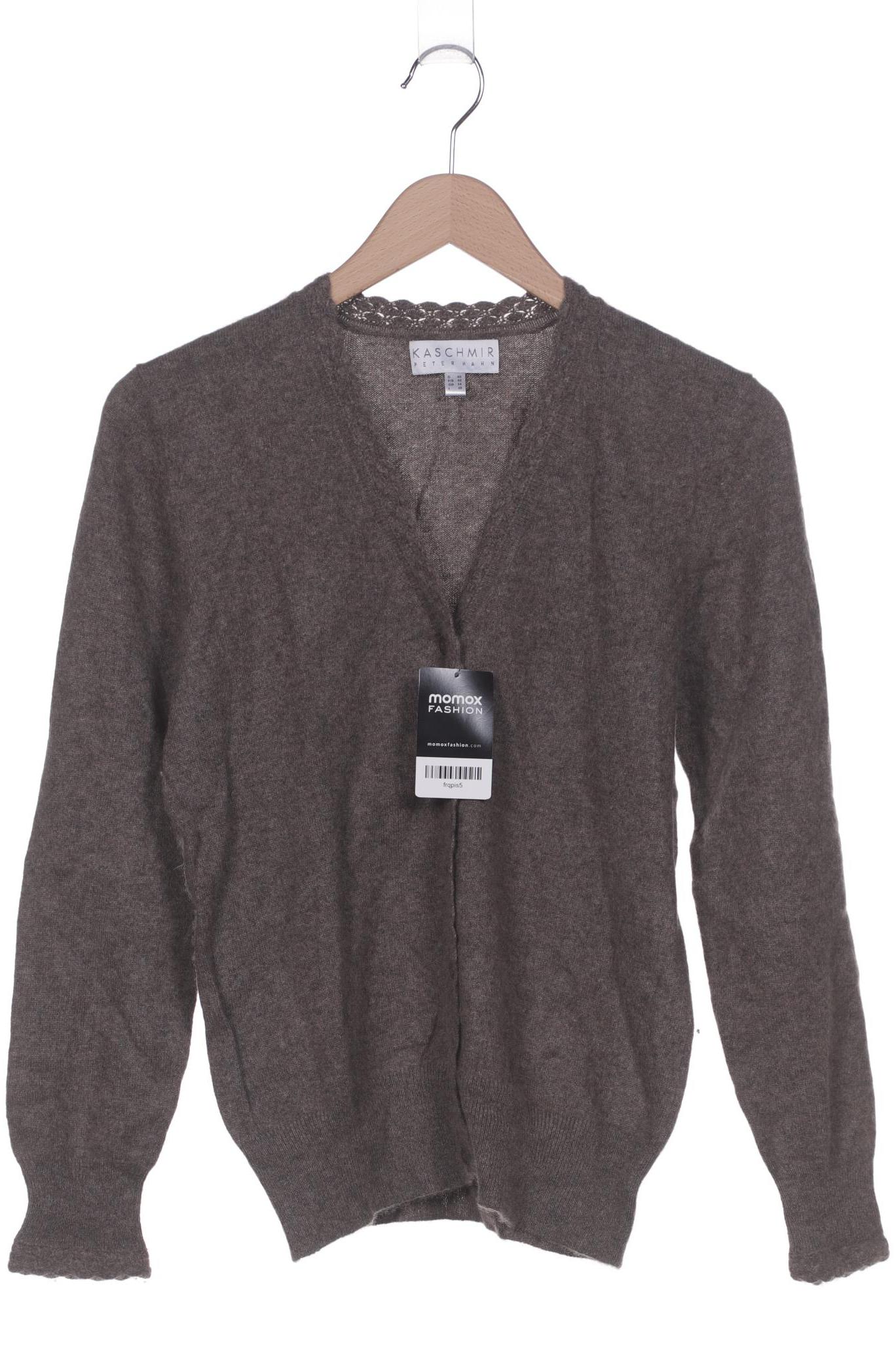 

Peter Hahn Damen Strickjacke, braun, Gr. 40