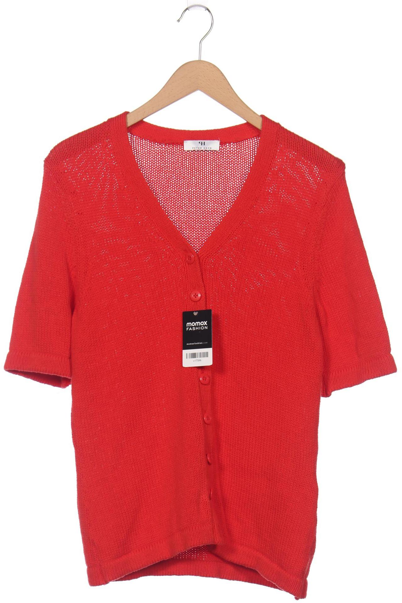 

Peter Hahn Damen Strickjacke, rot, Gr. 40