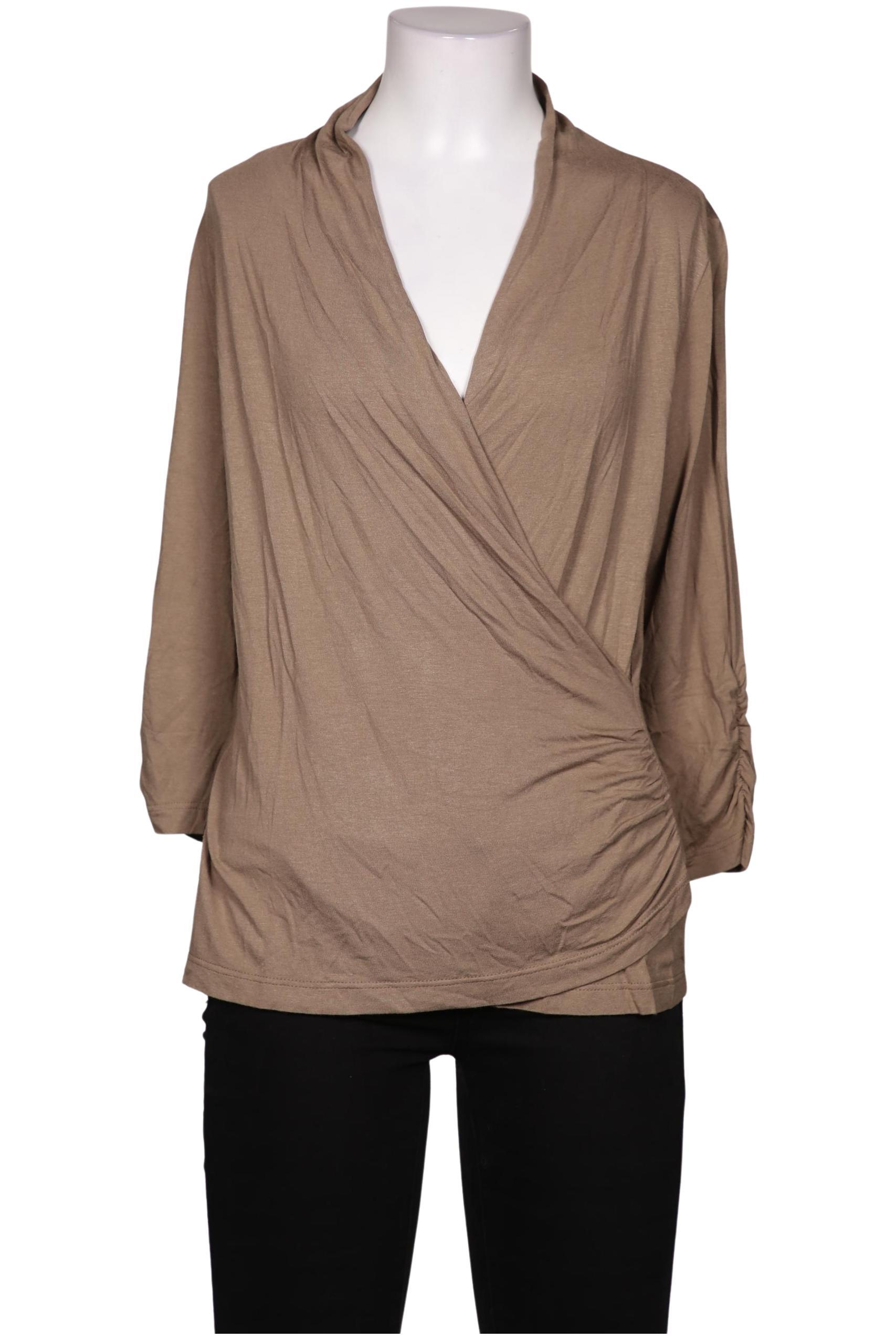 

Peter Hahn Damen Langarmshirt, beige, Gr. 38