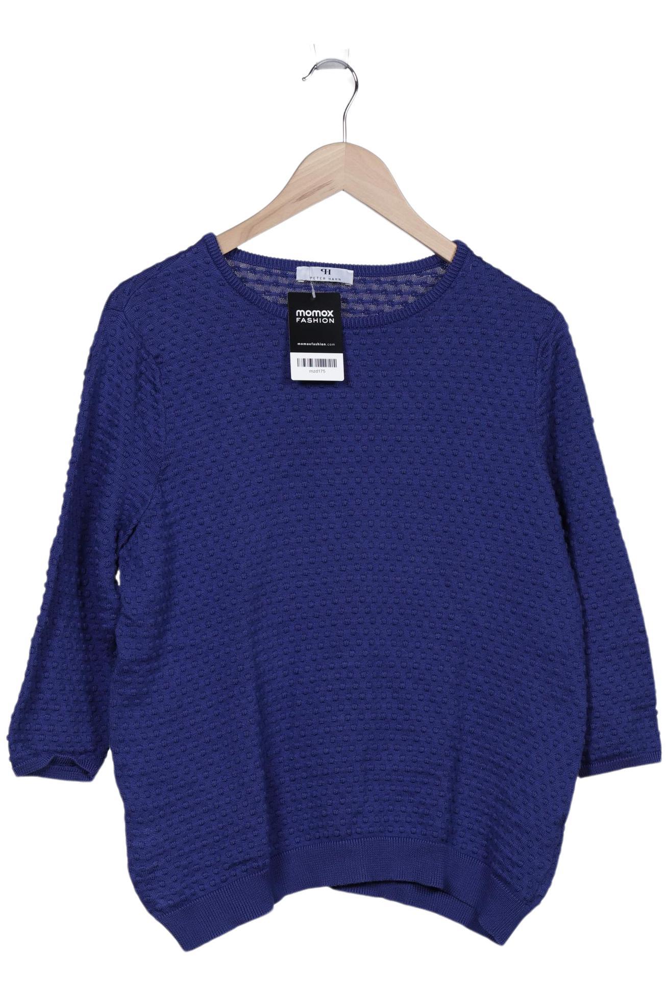 

Peter Hahn Damen Pullover, blau, Gr. 46