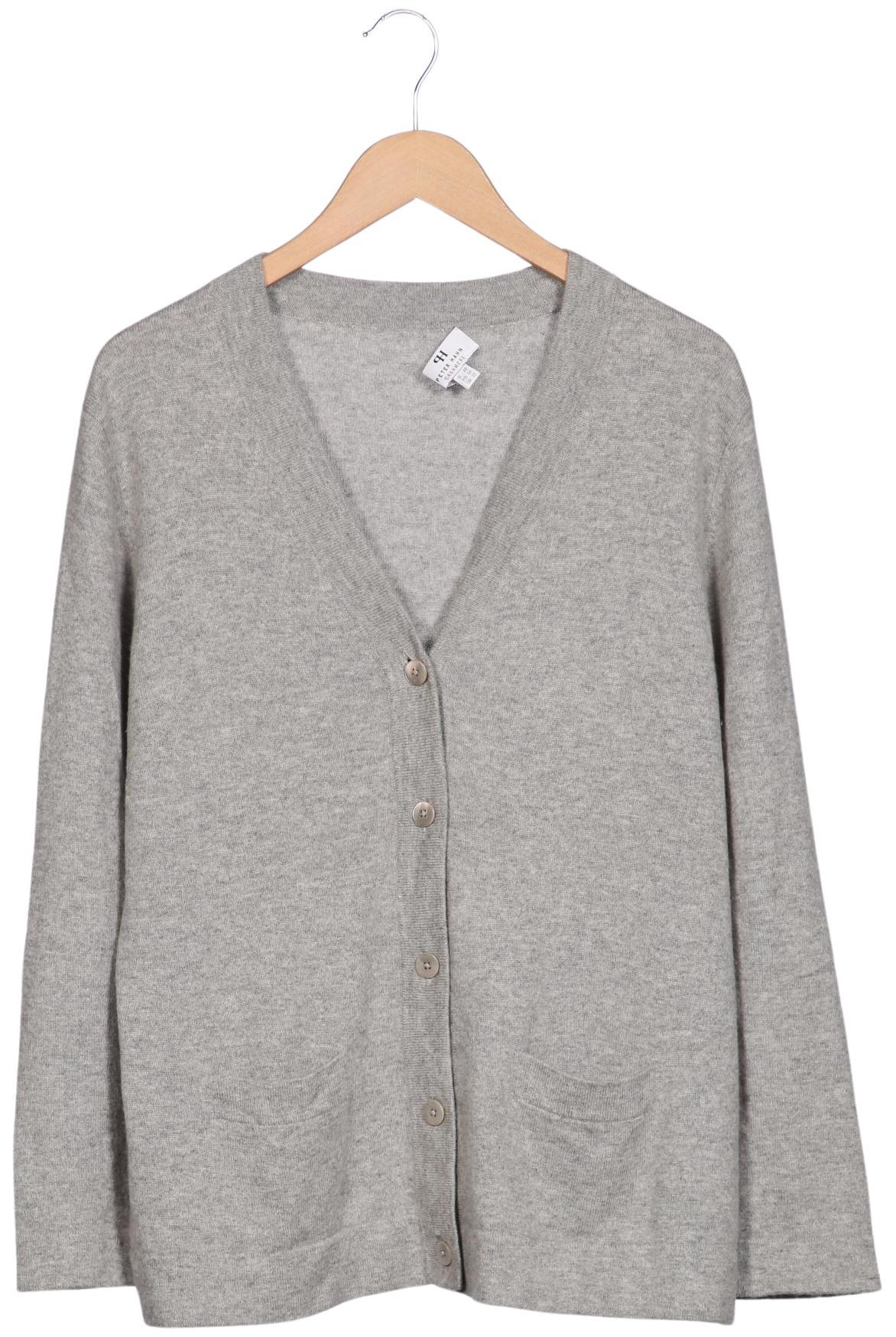 

Peter Hahn Damen Strickjacke, grau, Gr. 48