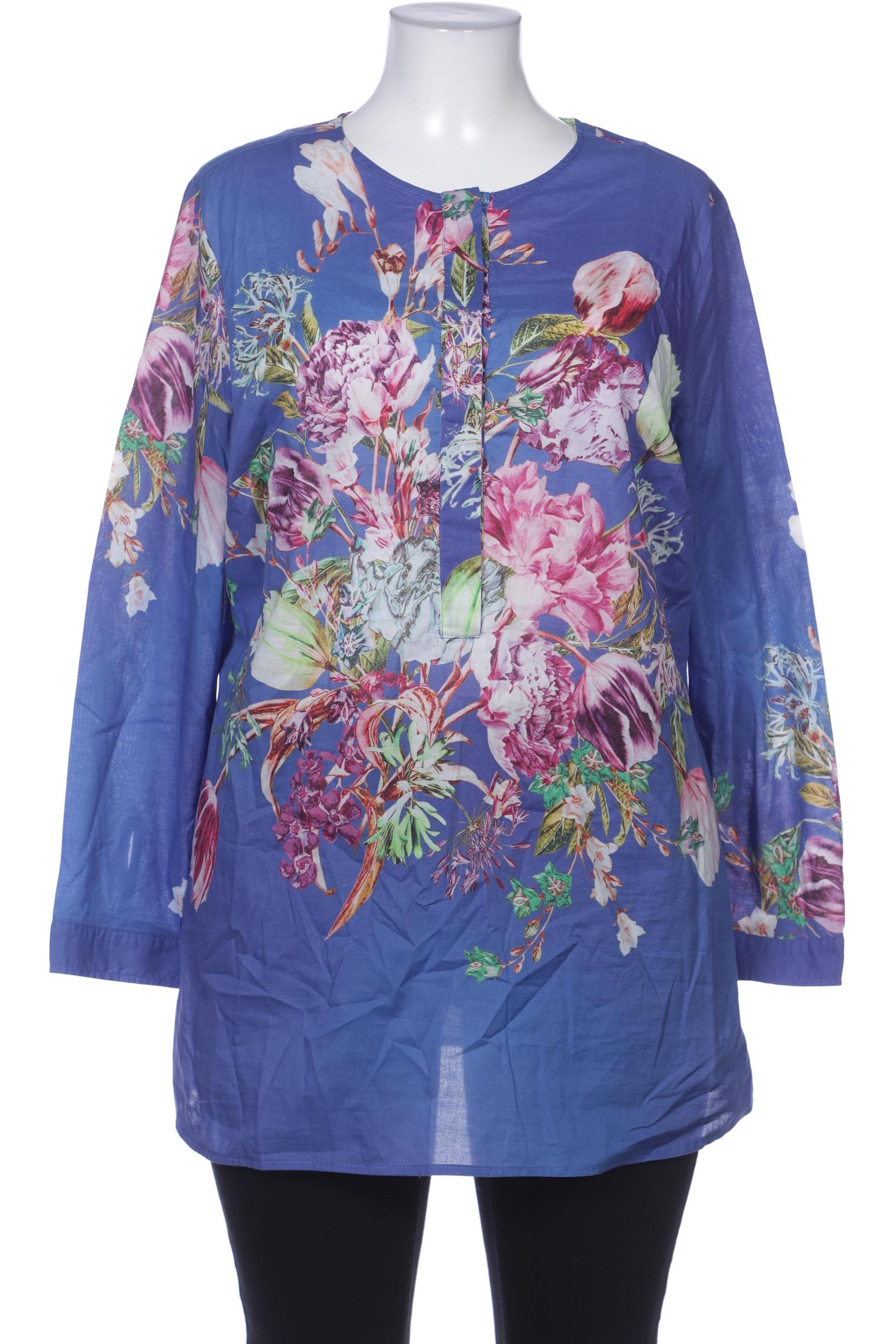 

Peter Hahn Damen Bluse, blau, Gr. 46