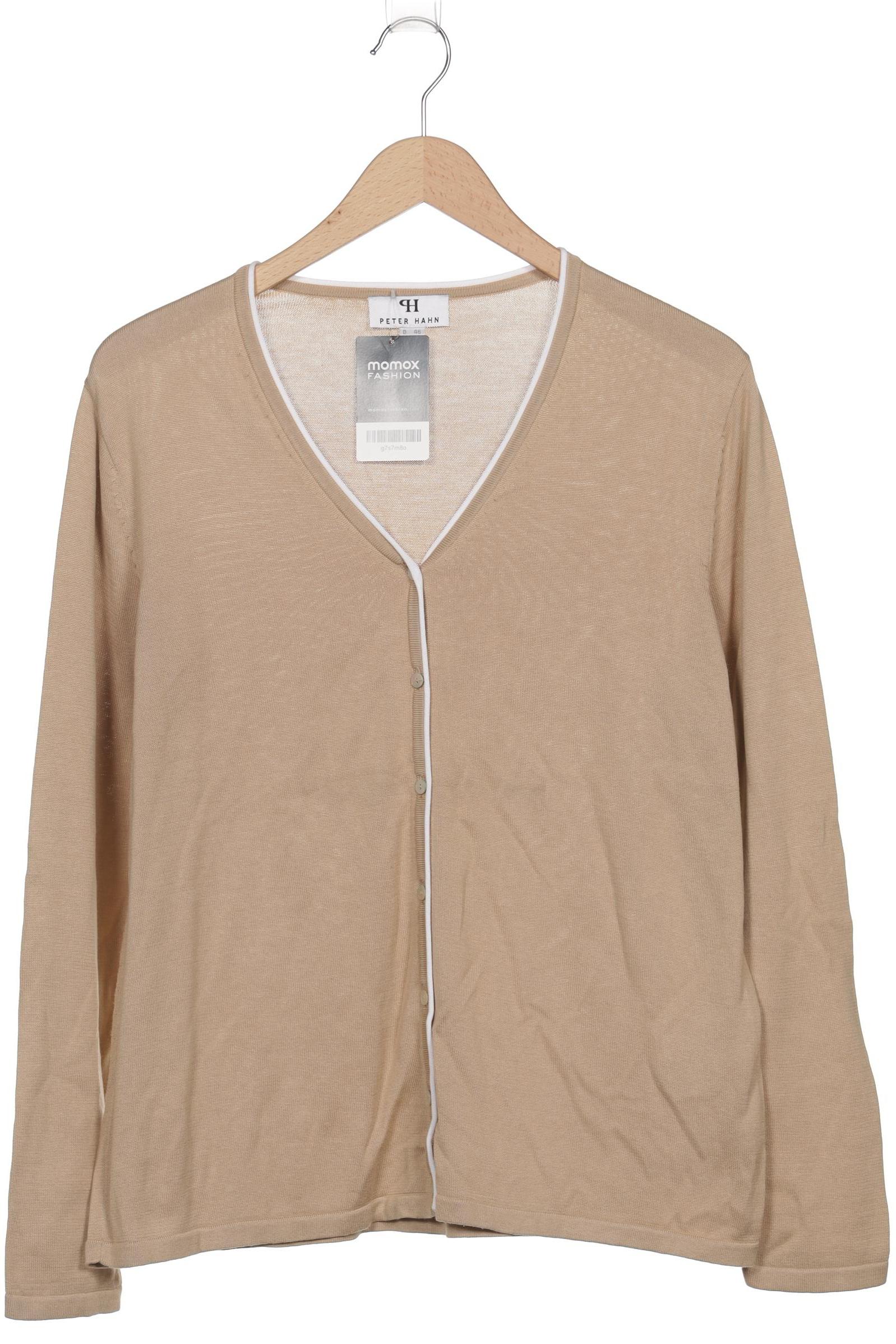 

Peter Hahn Damen Strickjacke, beige, Gr. 46