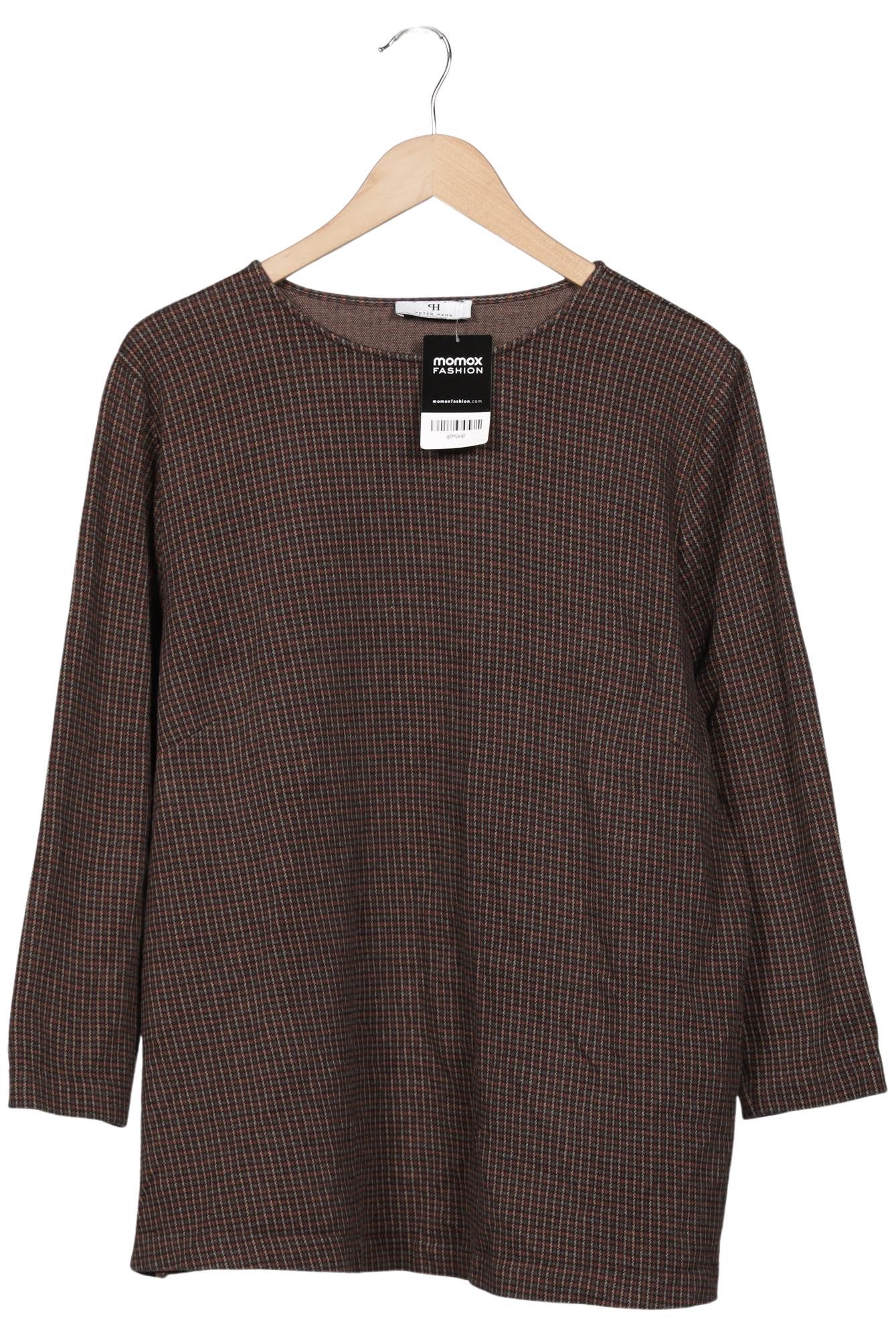

Peter Hahn Damen Langarmshirt, braun, Gr. 52