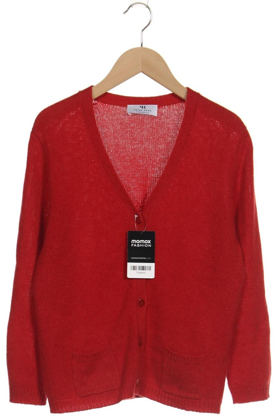 

Peter Hahn Damen Strickjacke, rot, Gr. 38