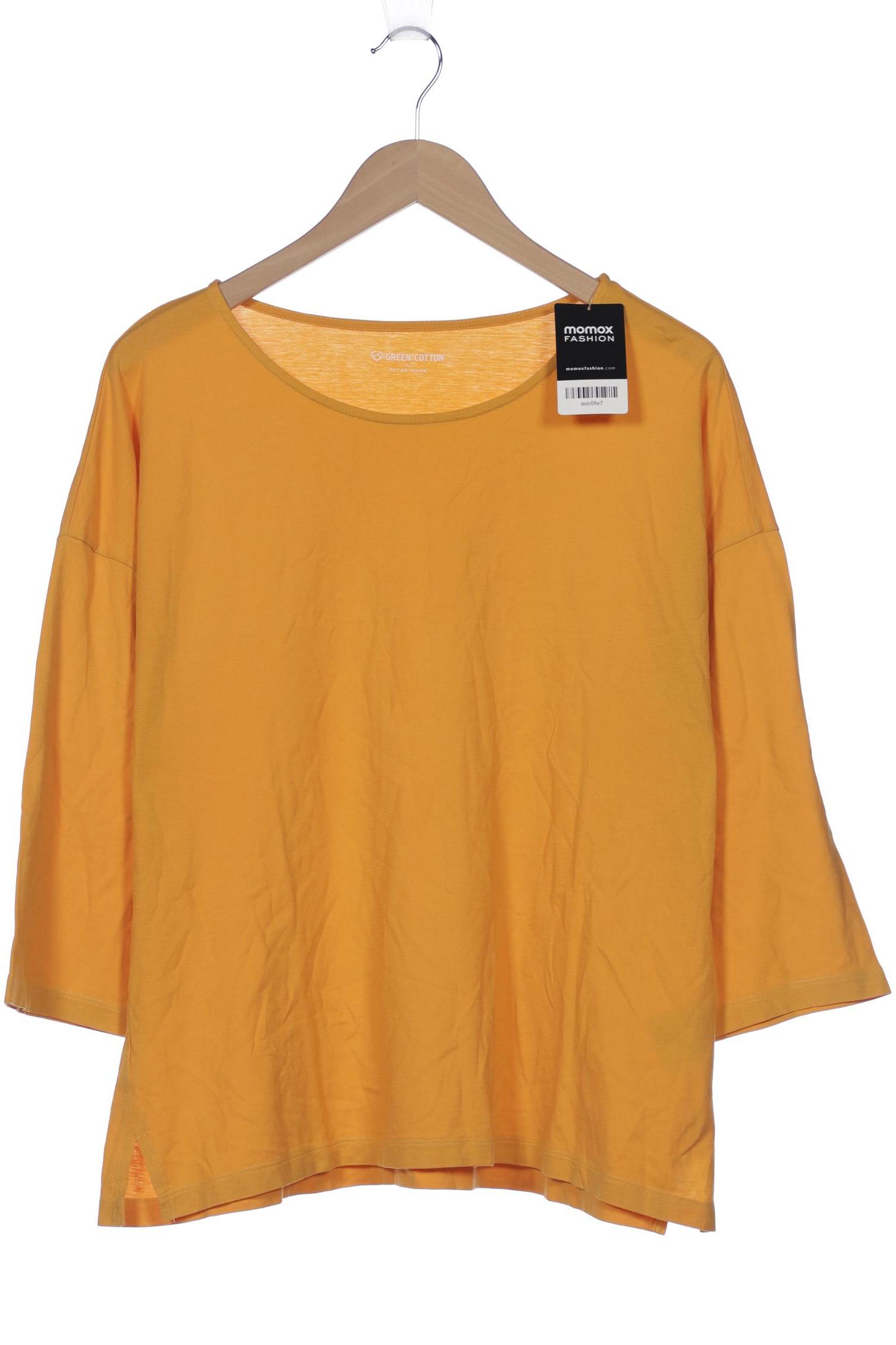 

Peter Hahn Damen Langarmshirt, gelb, Gr. 42