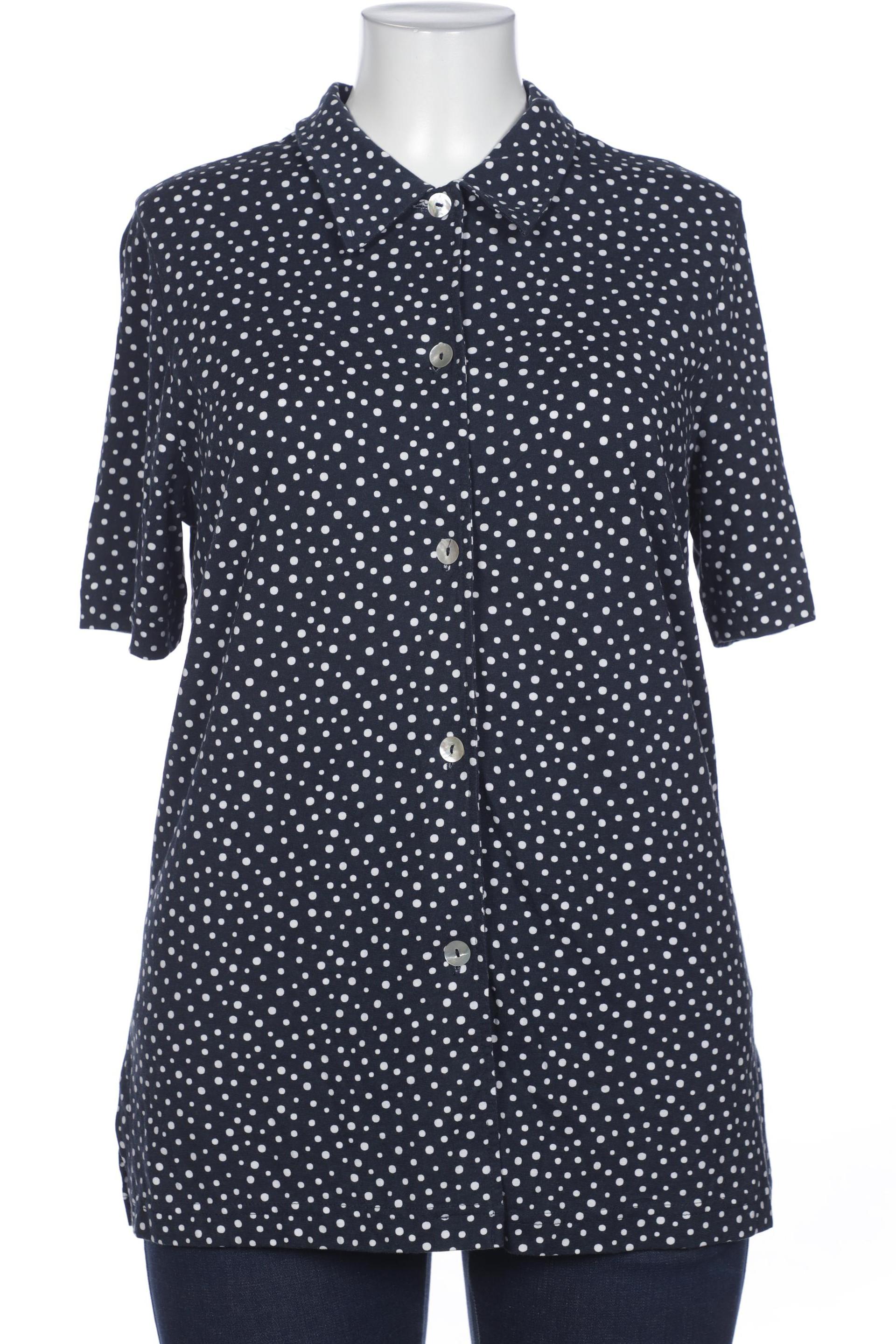 

Peter Hahn Damen Bluse, marineblau, Gr. 44