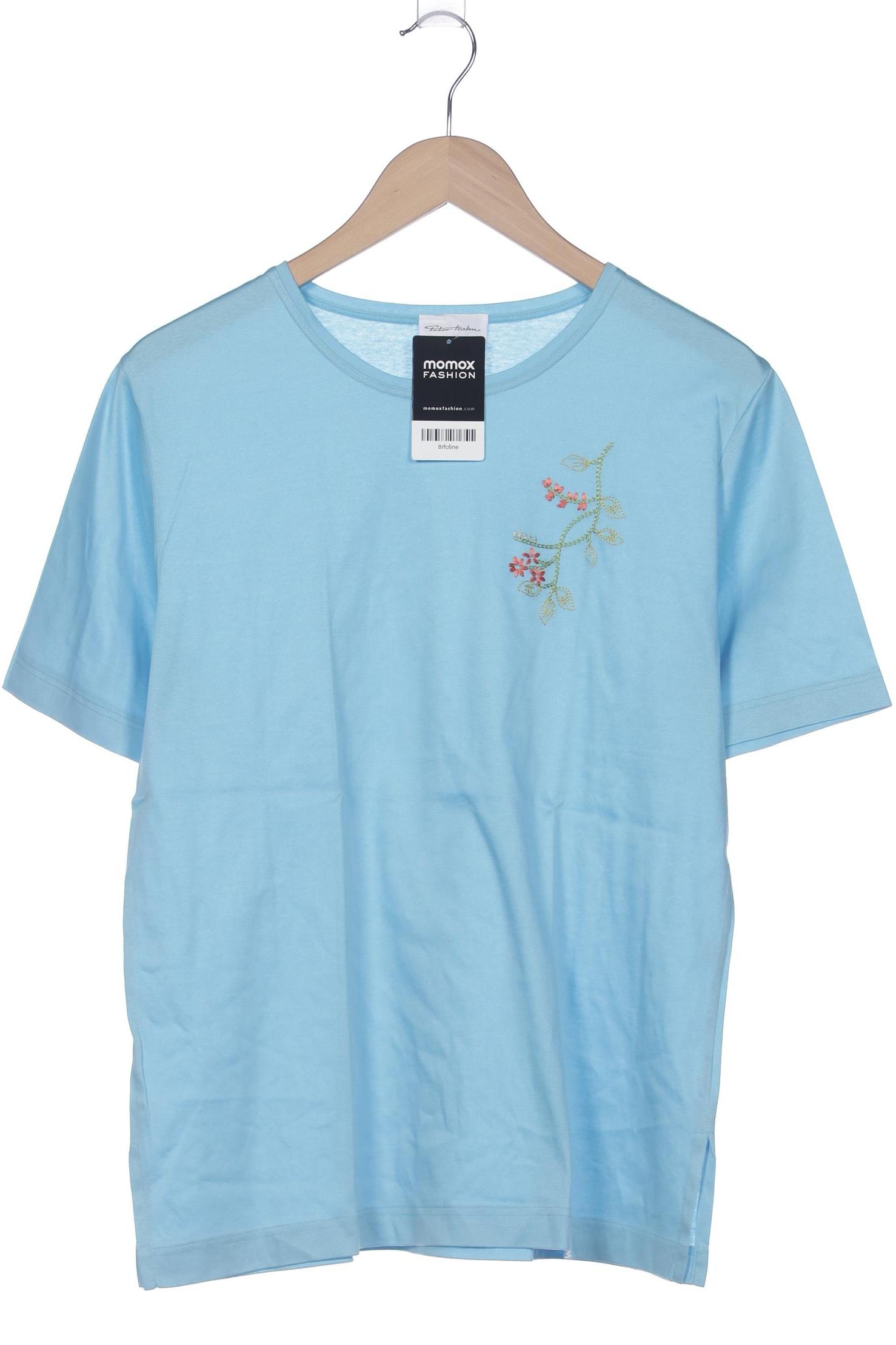 

Peter Hahn Damen T-Shirt, hellblau, Gr. 42