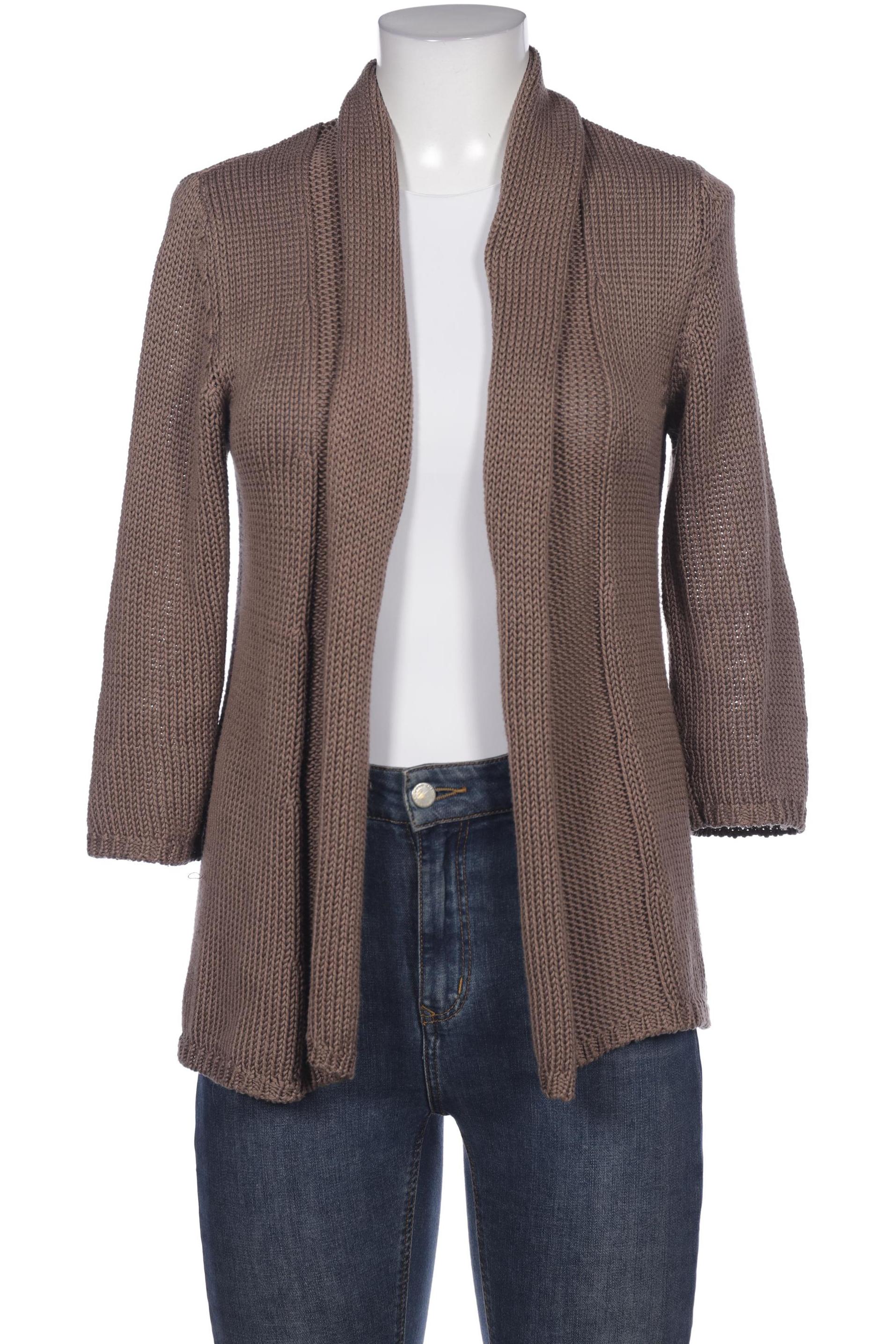

Peter Hahn Damen Strickjacke, braun, Gr. 36