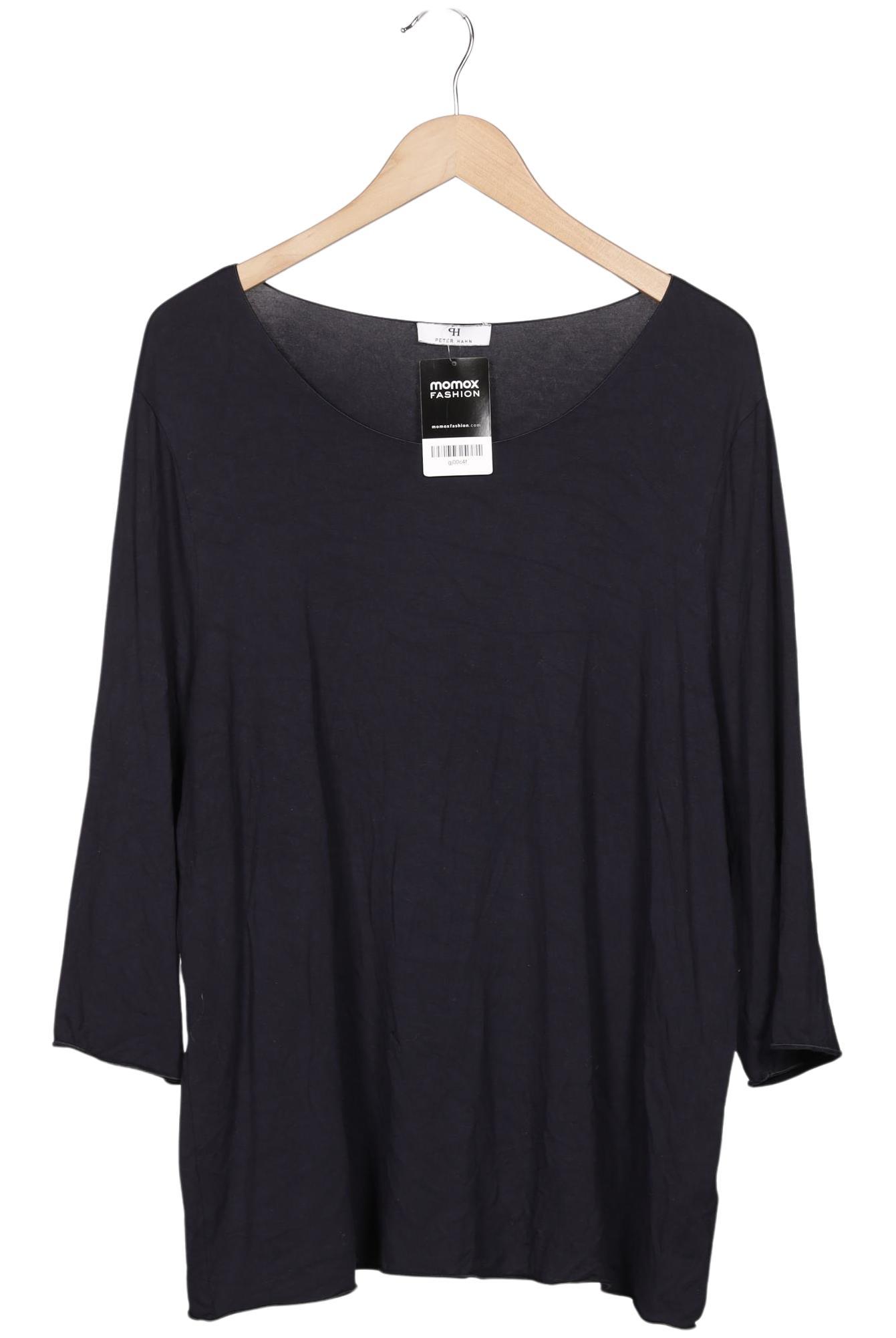 

Peter Hahn Damen Langarmshirt, marineblau, Gr. 52
