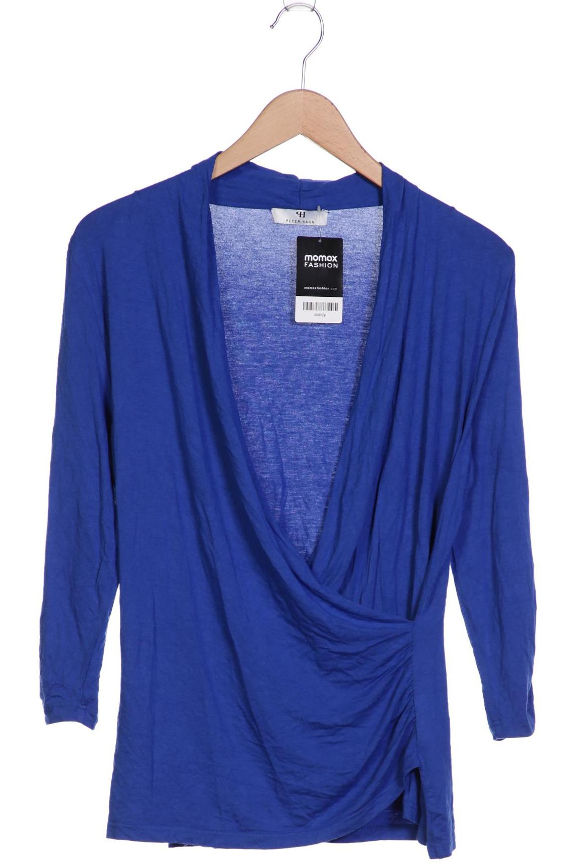 

Peter Hahn Damen Langarmshirt, blau, Gr. 42