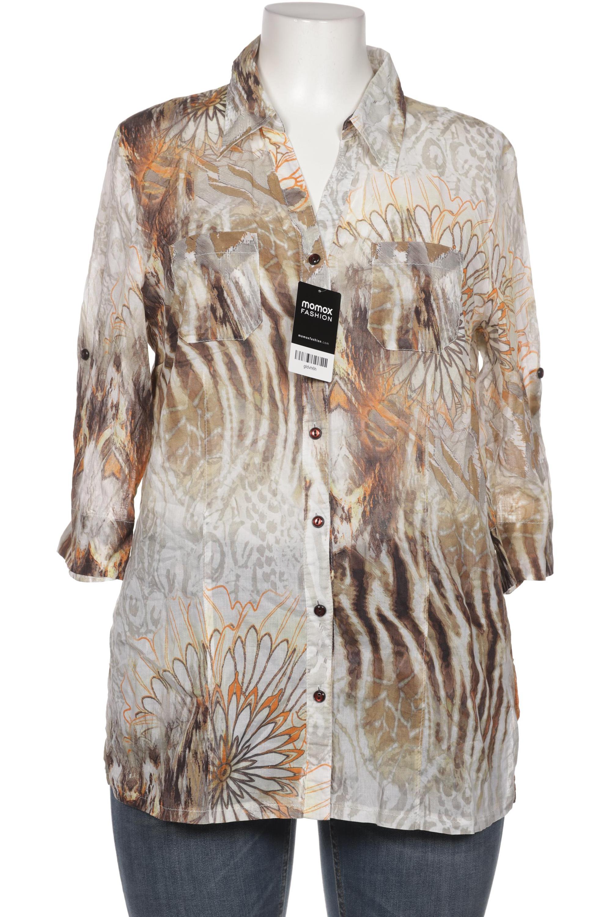 

Peter Hahn Damen Bluse, braun, Gr. 44