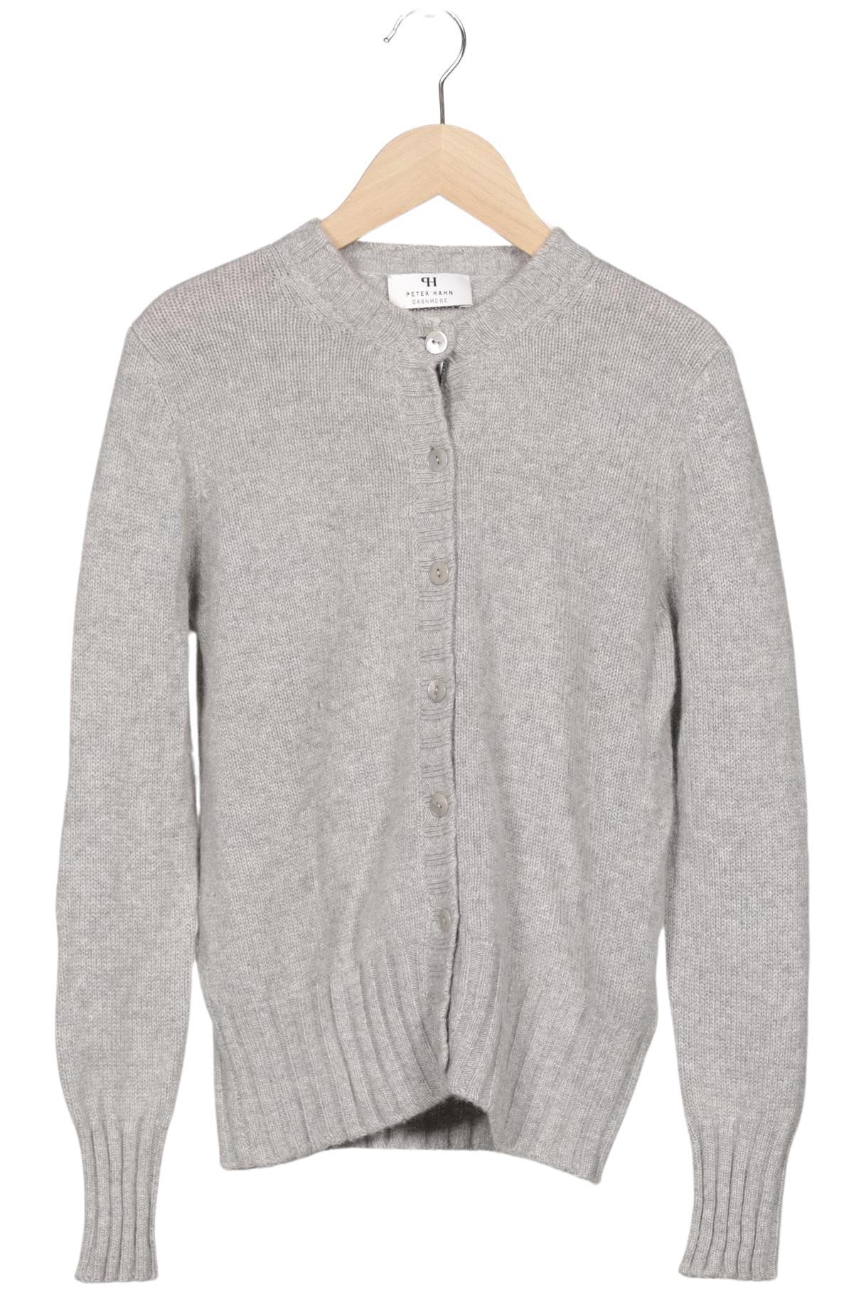 

Peter Hahn Damen Strickjacke, grau, Gr. 36