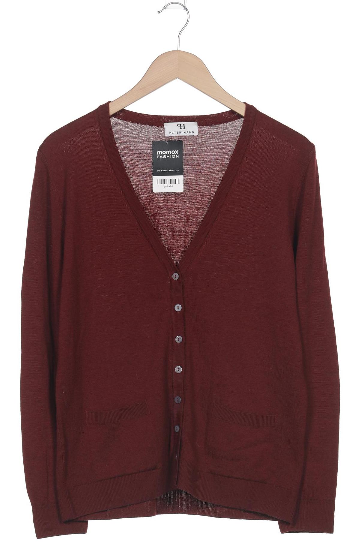 

Peter Hahn Damen Strickjacke, bordeaux, Gr. 44