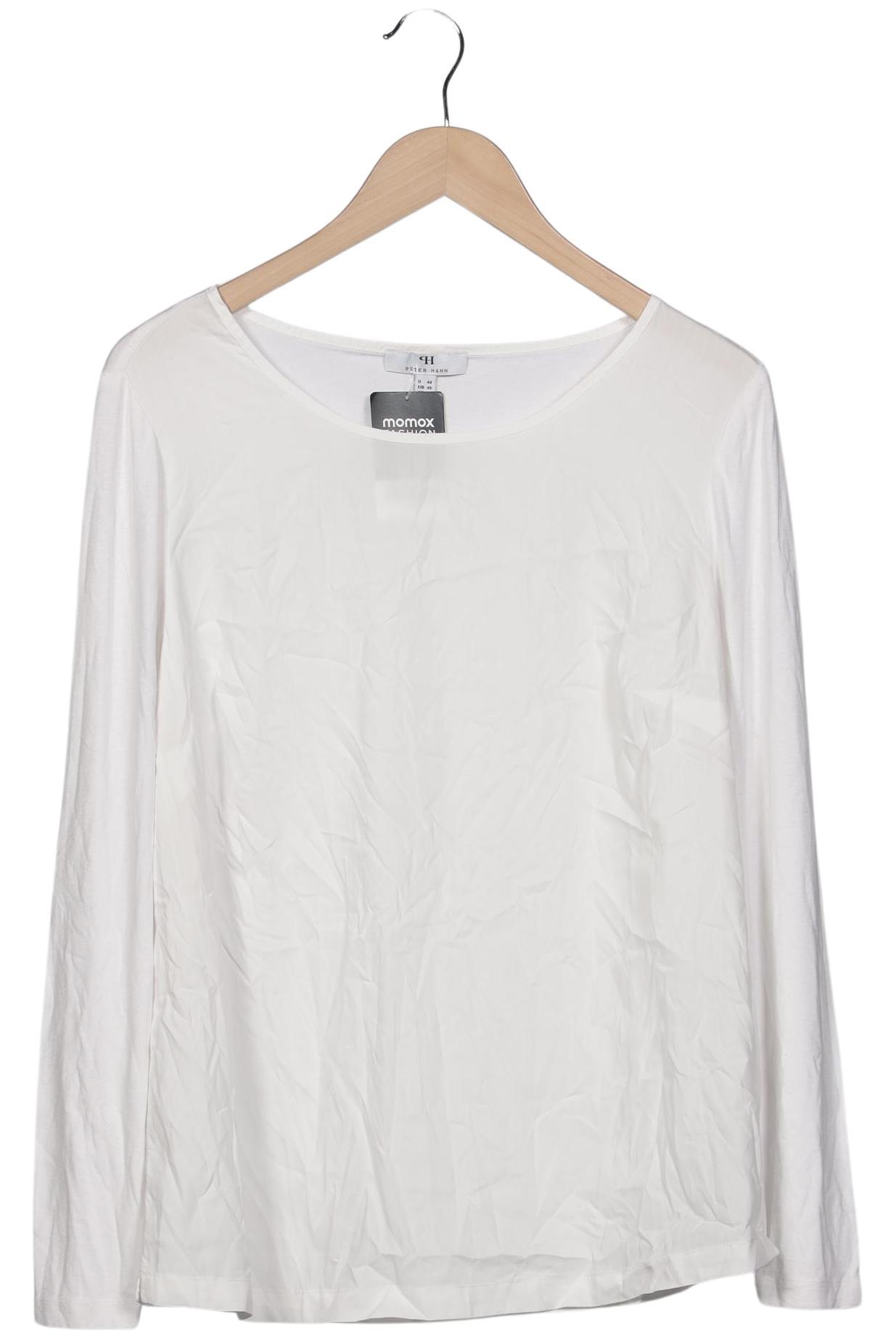 

Peter Hahn Damen Langarmshirt, weiß, Gr. 44
