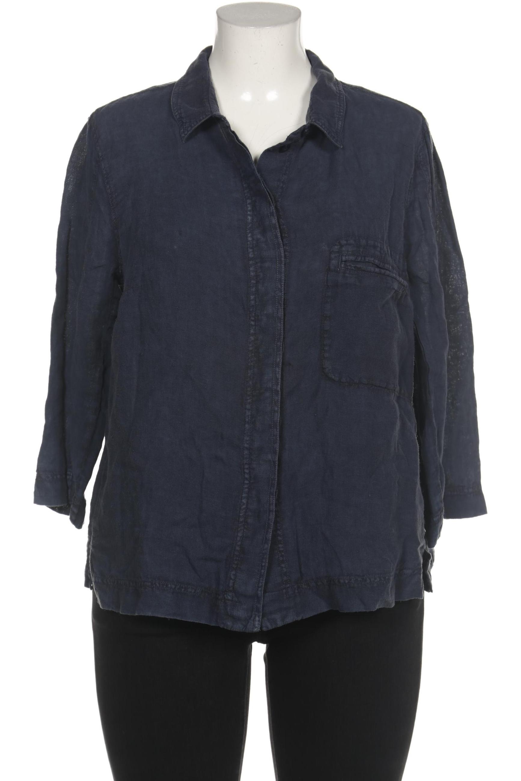 

Peter Hahn Damen Bluse, marineblau, Gr. 44
