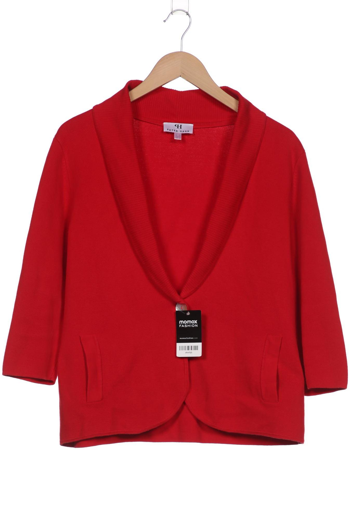 

Peter Hahn Damen Strickjacke, rot, Gr. 40