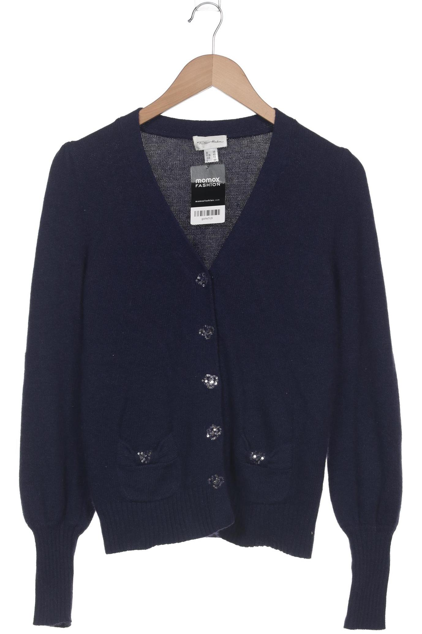 

Peter Hahn Damen Strickjacke, marineblau, Gr. 38