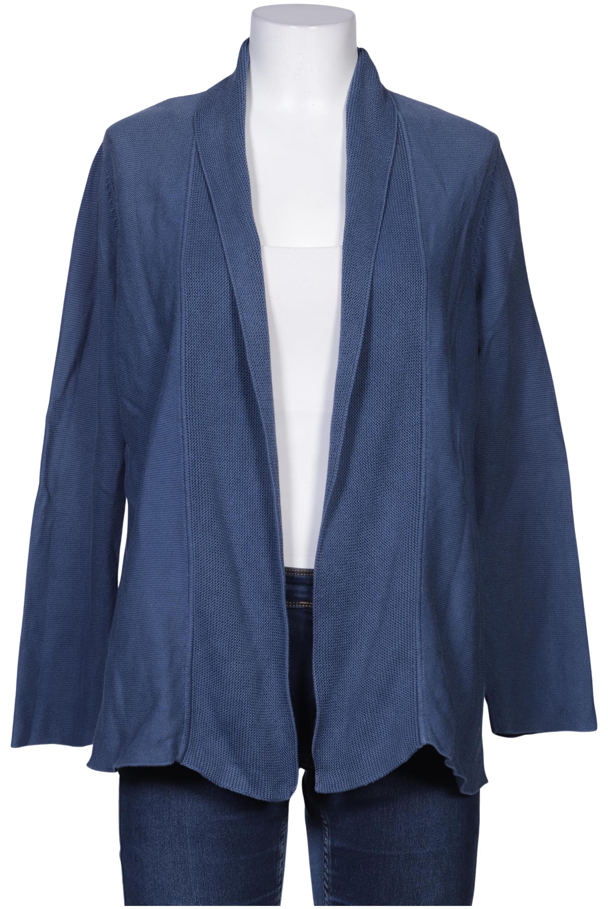 

Peter Hahn Damen Strickjacke, blau, Gr. 42