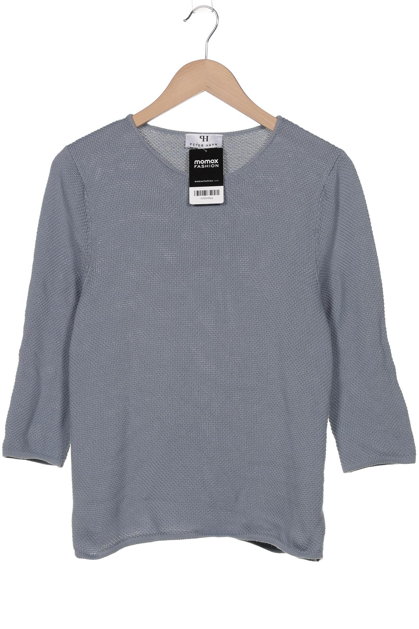 

Peter Hahn Damen Pullover, blau, Gr. 40