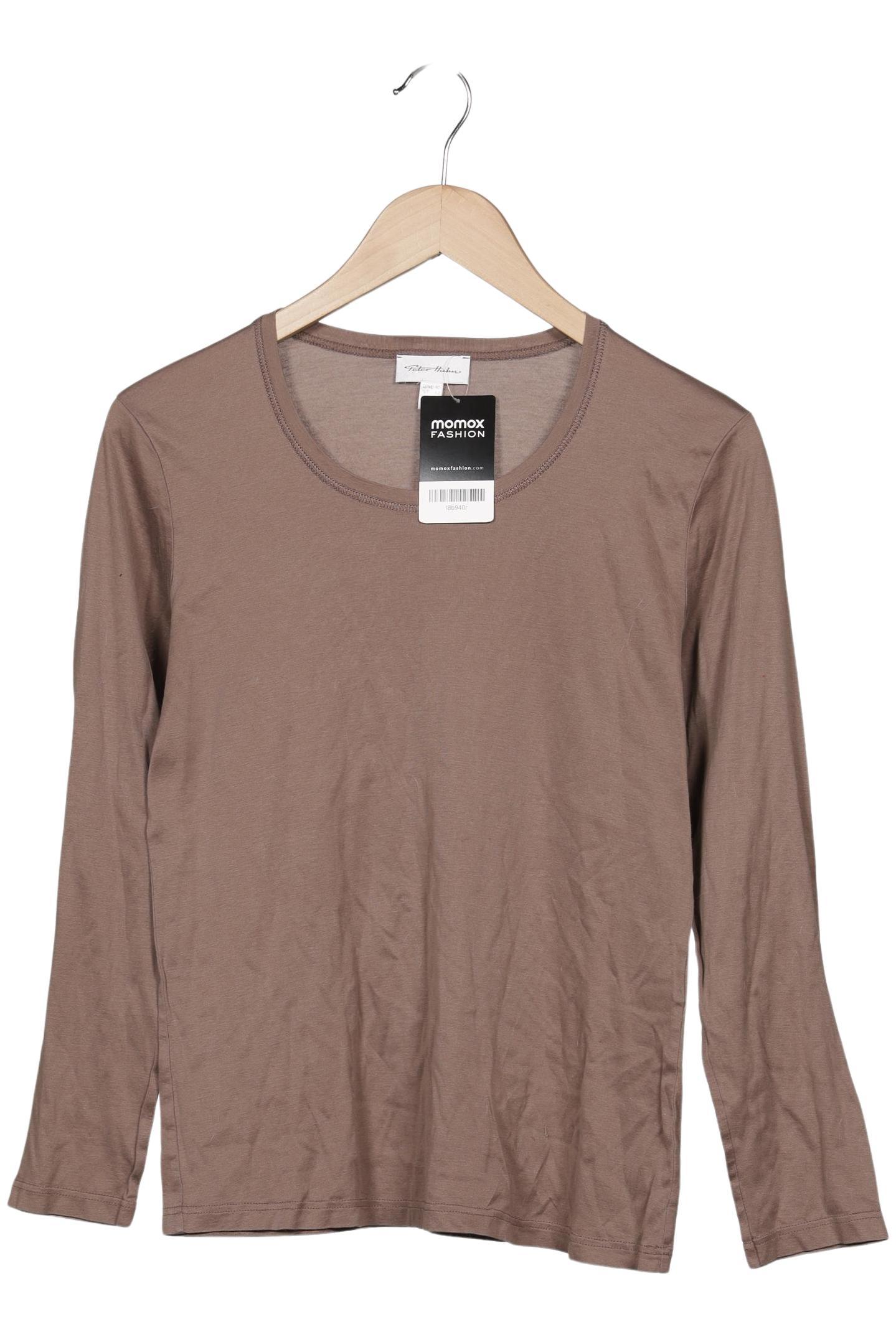 

Peter Hahn Damen Langarmshirt, braun, Gr. 40