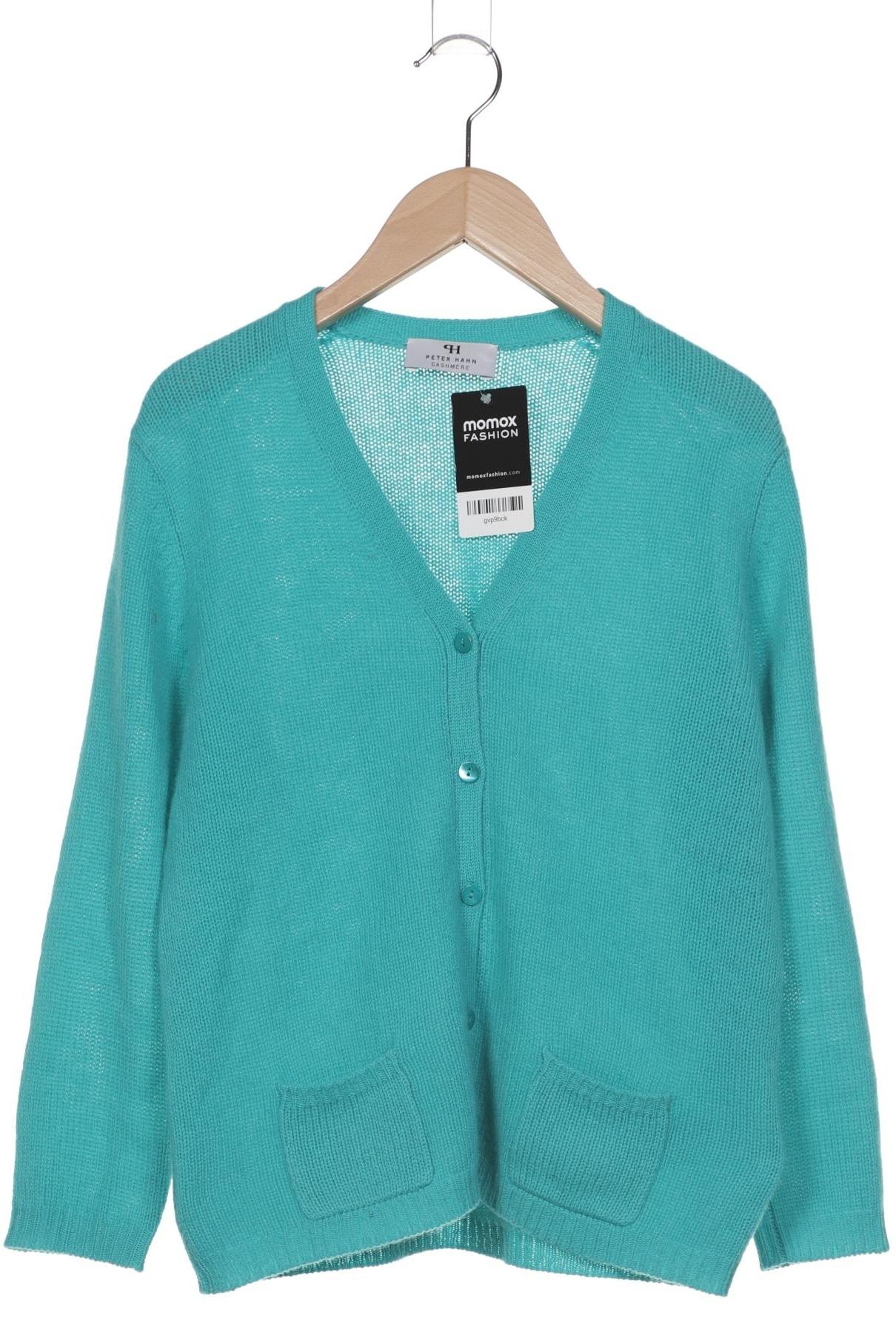 

Peter Hahn Damen Strickjacke, blau, Gr. 38