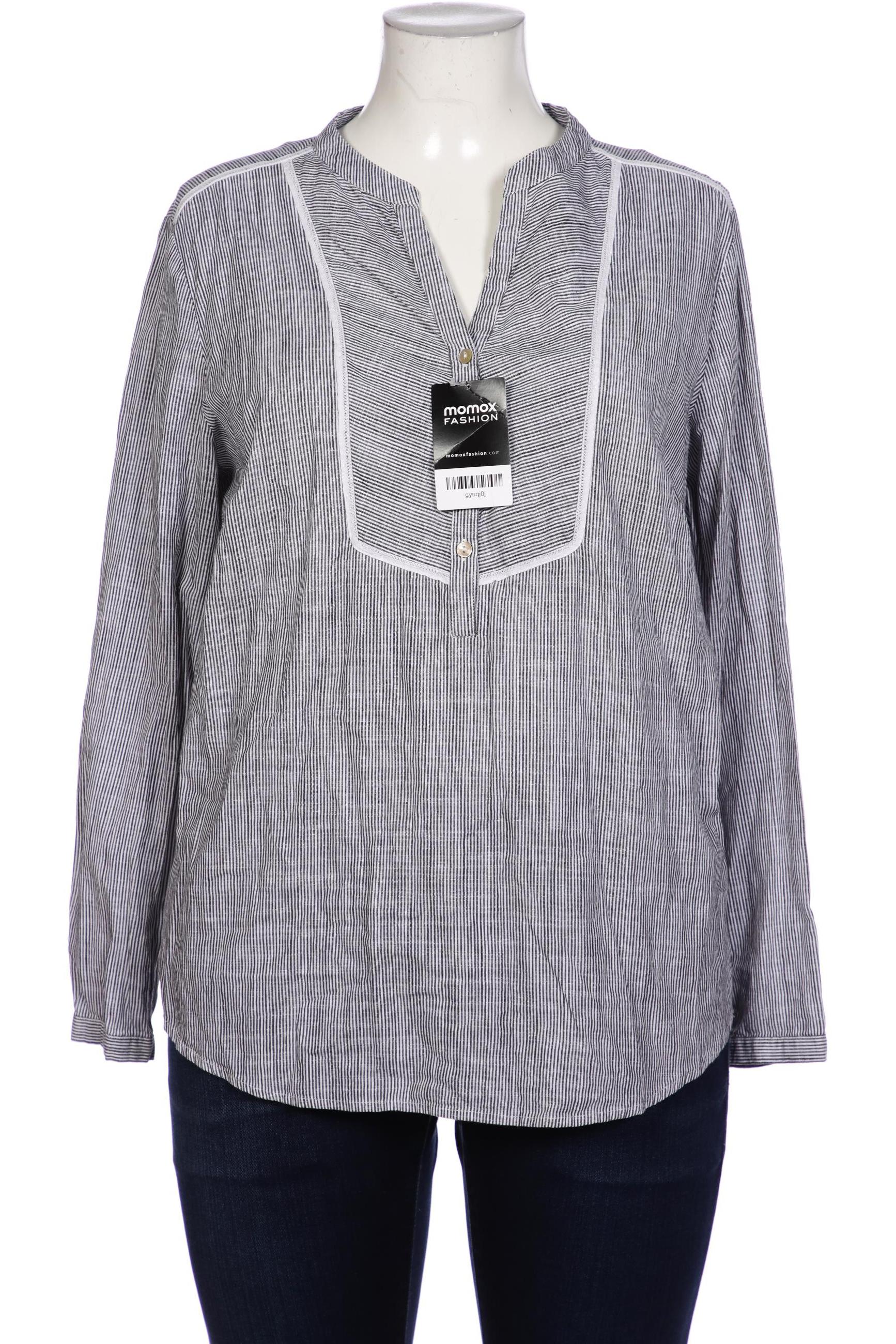 

Peter Hahn Damen Bluse, grau, Gr. 44