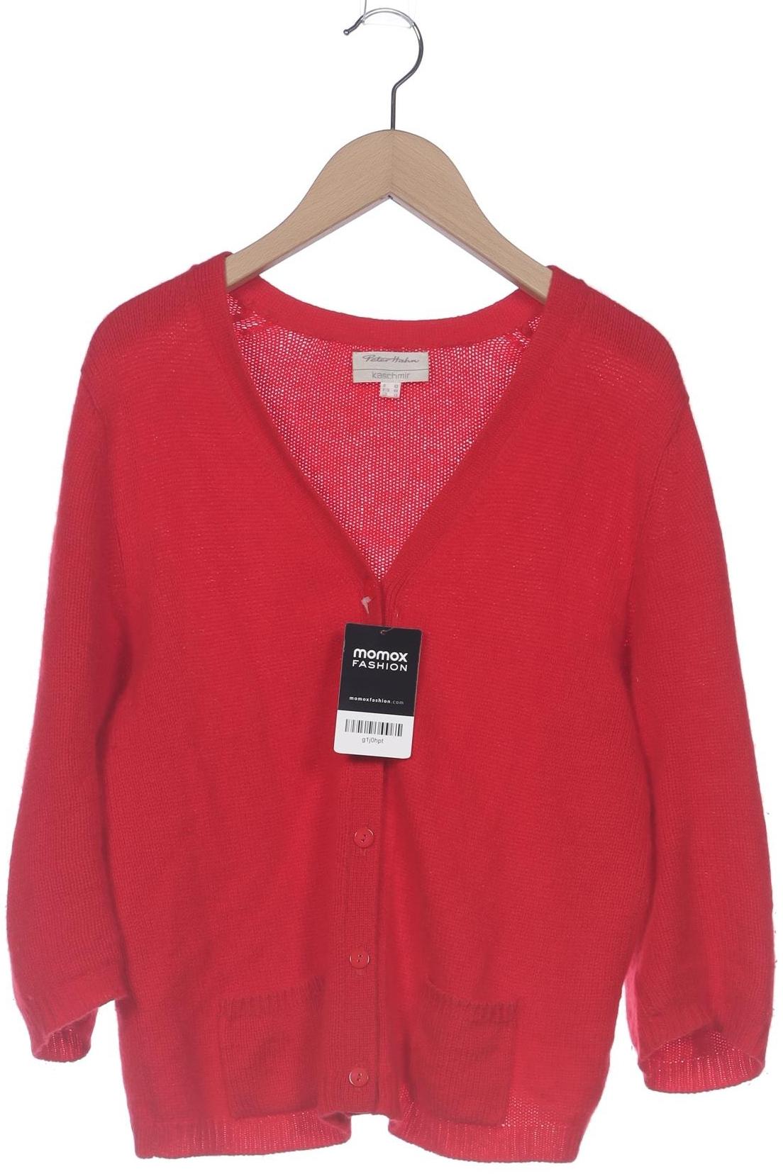 

Peter Hahn Damen Strickjacke, rot, Gr. 42