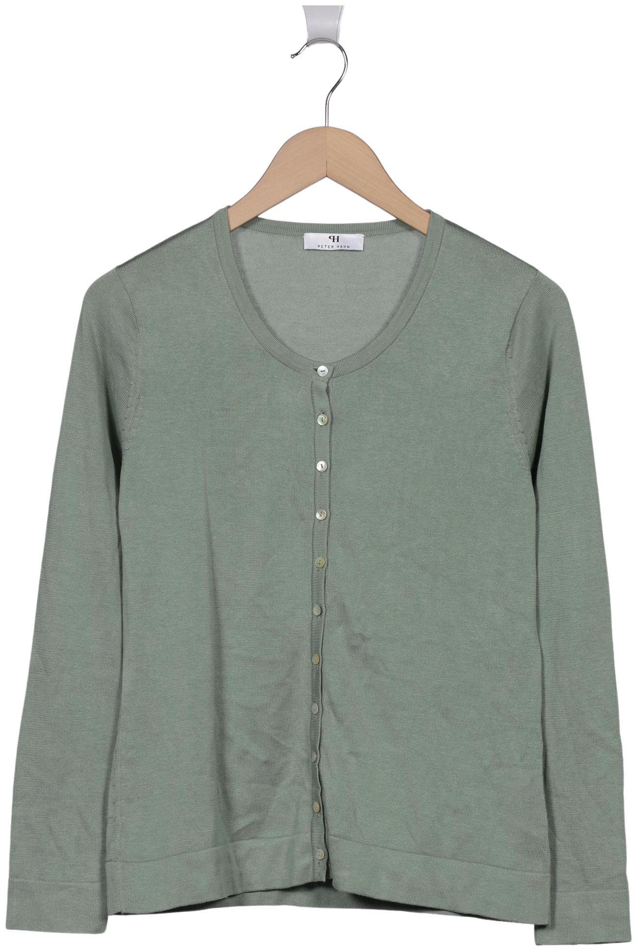 

Peter Hahn Damen Strickjacke, grün, Gr. 38