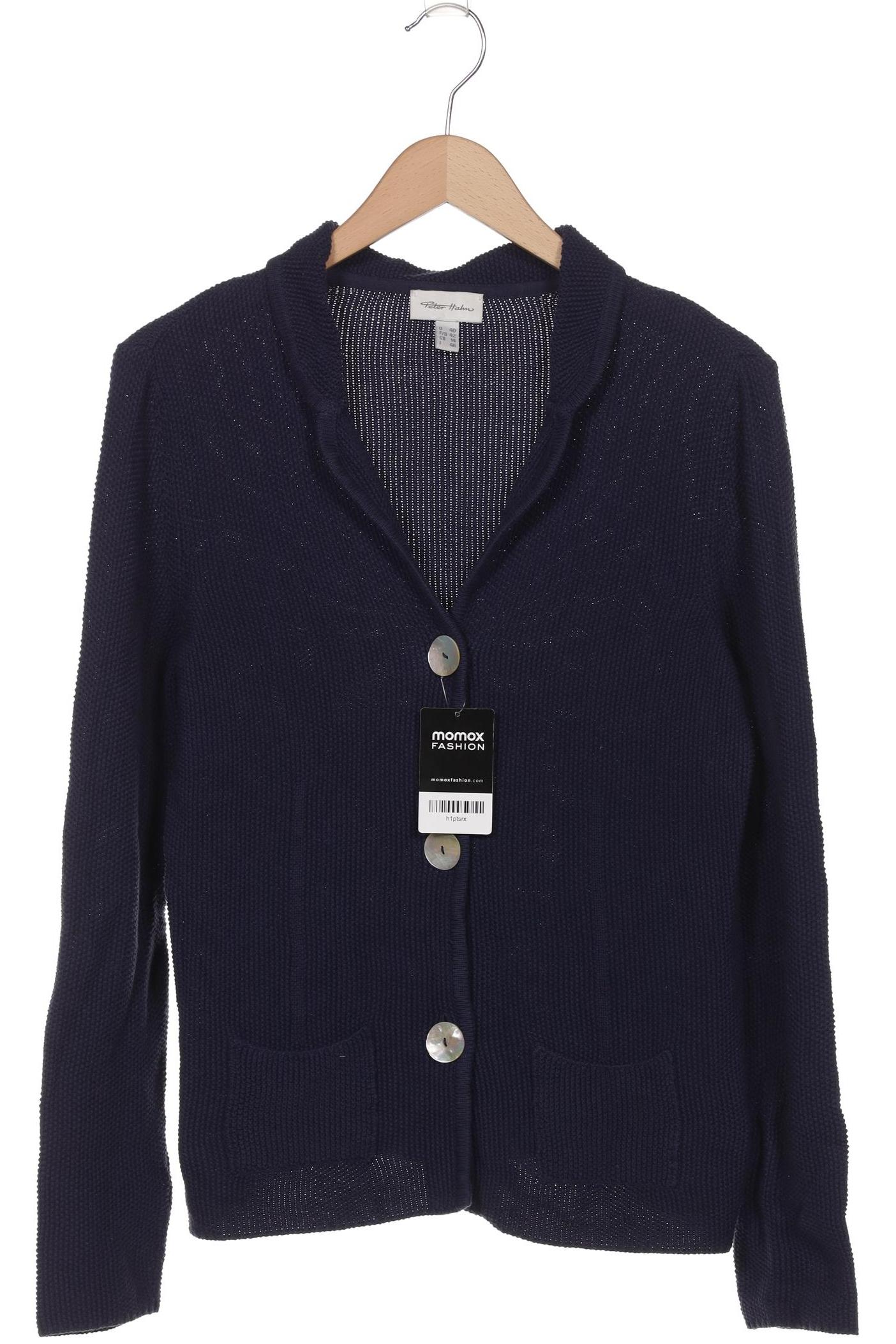 

Peter Hahn Damen Strickjacke, marineblau, Gr. 40