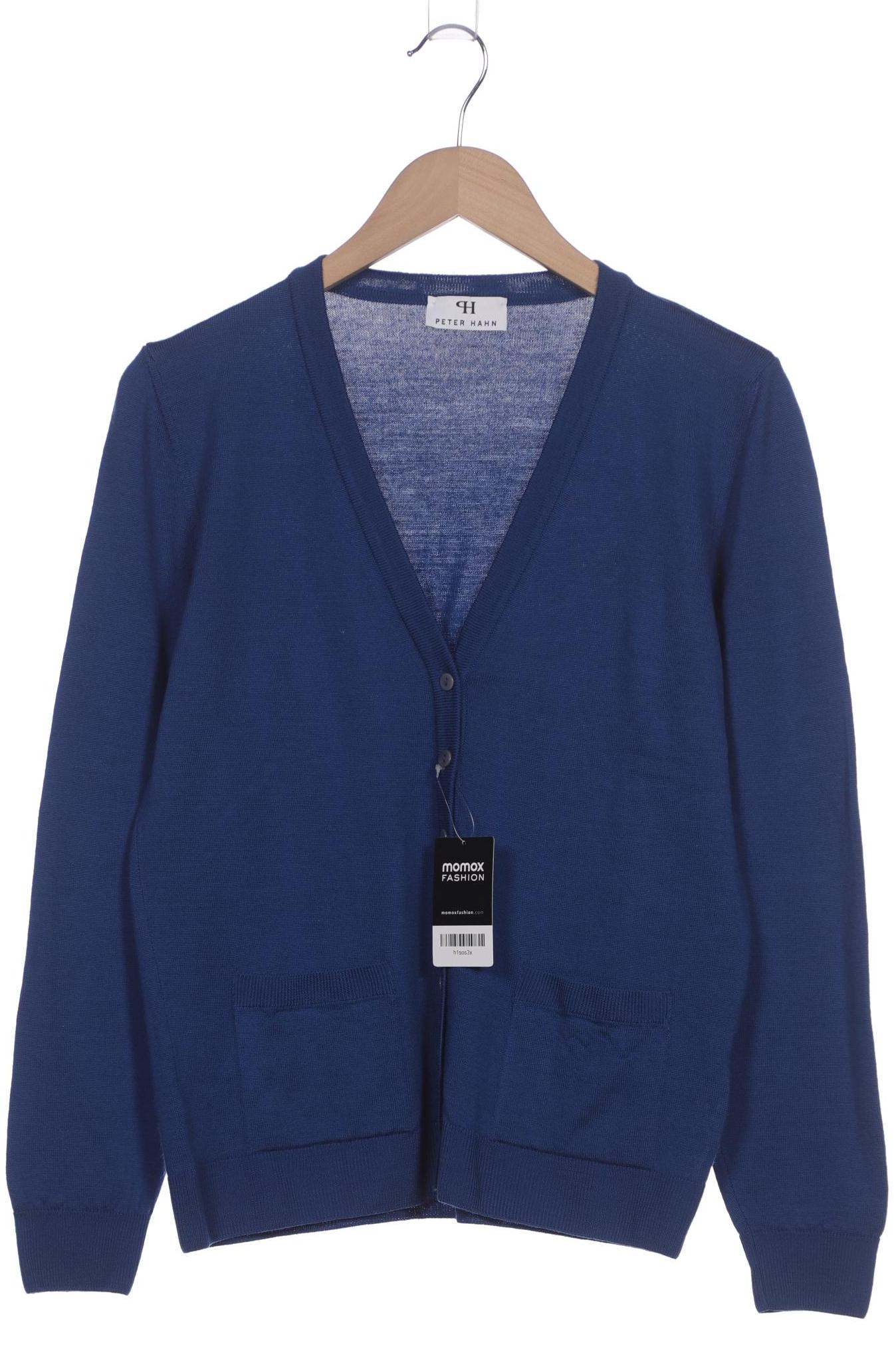 

Peter Hahn Damen Strickjacke, blau, Gr. 40
