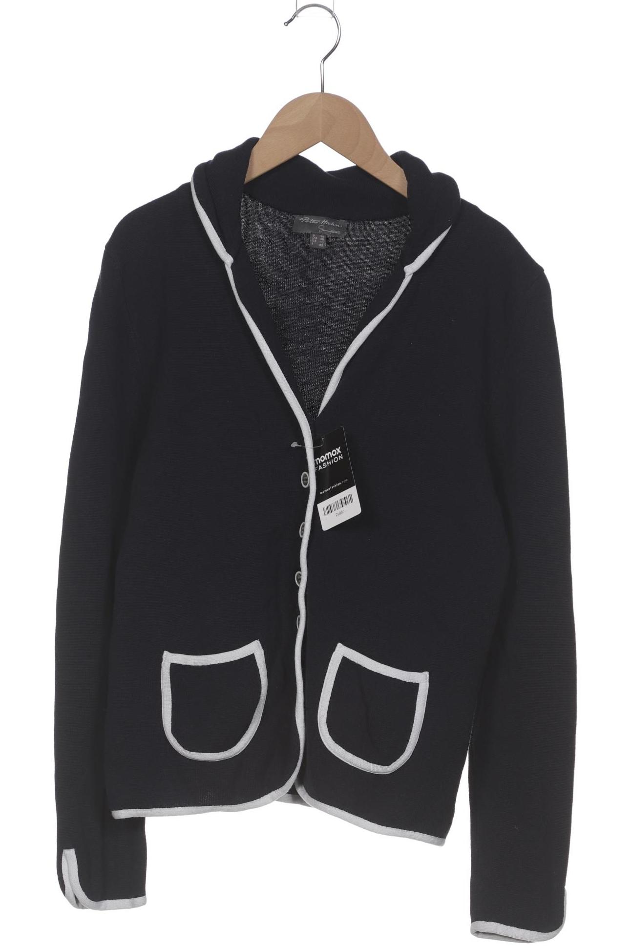 

Peter Hahn Damen Strickjacke, marineblau, Gr. 36