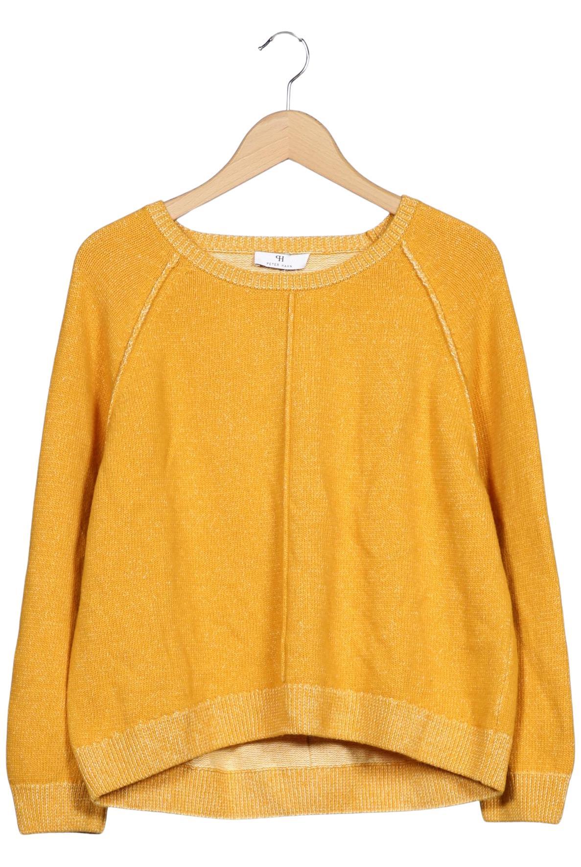 

Peter Hahn Damen Pullover, gelb, Gr. 40