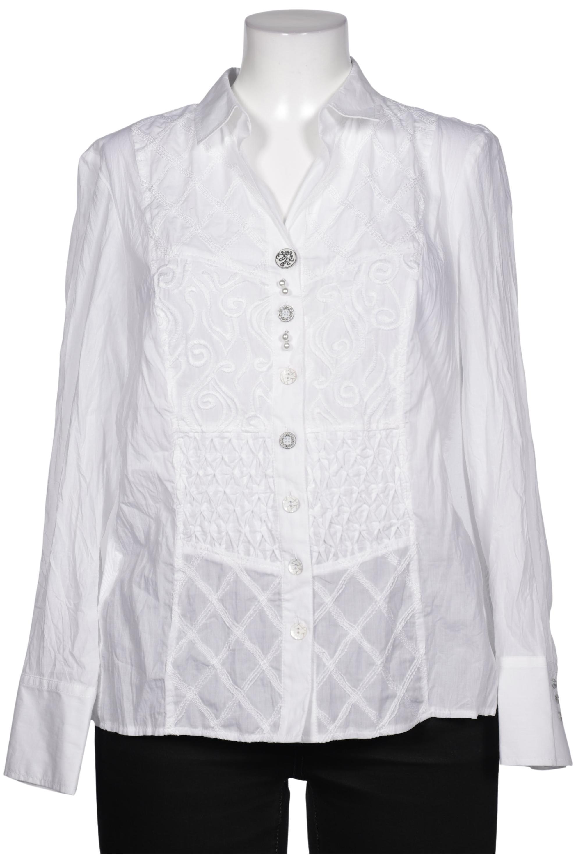 

Peter Hahn Damen Bluse, weiß, Gr. 44