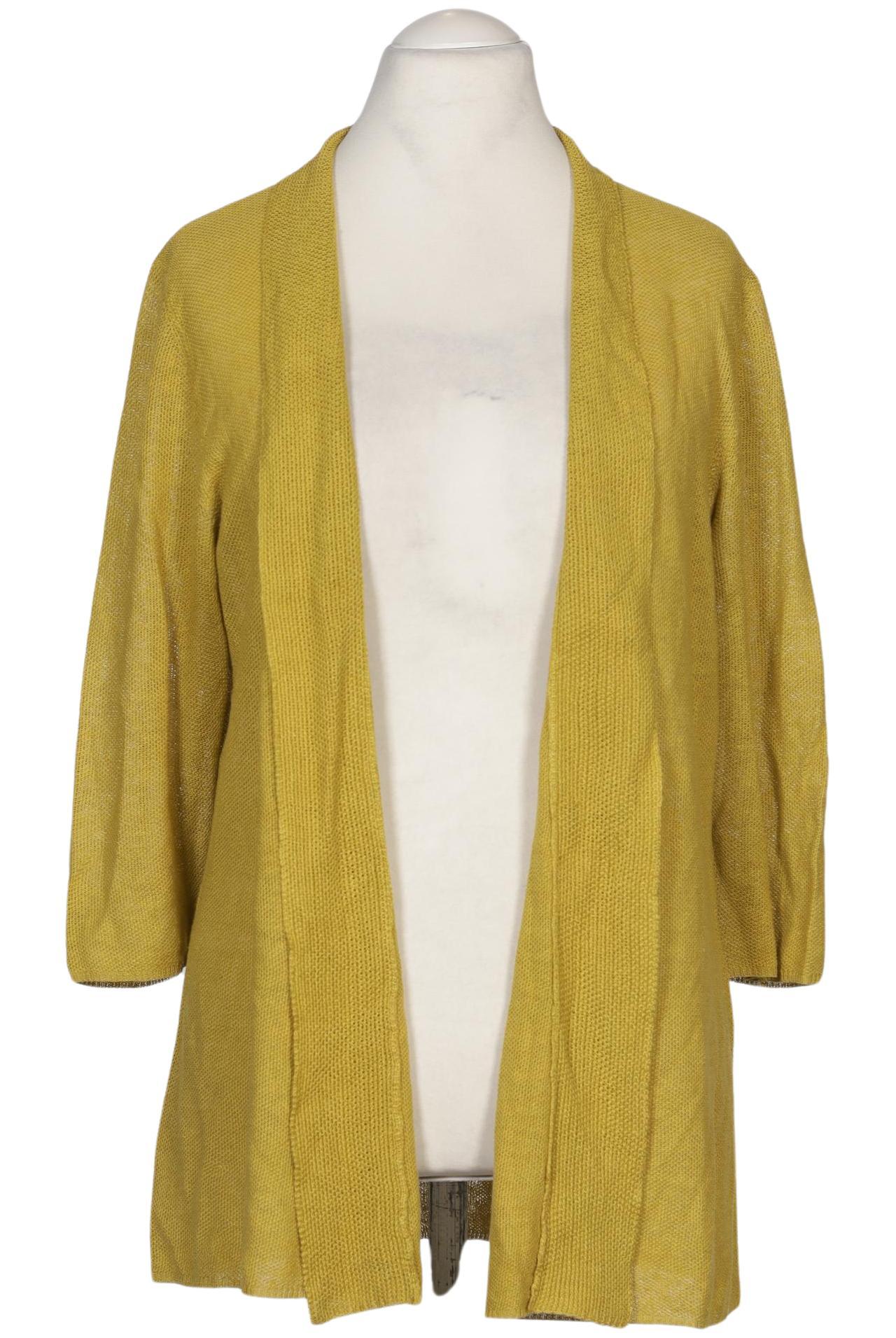 

Peter Hahn Damen Strickjacke, gelb, Gr. 42