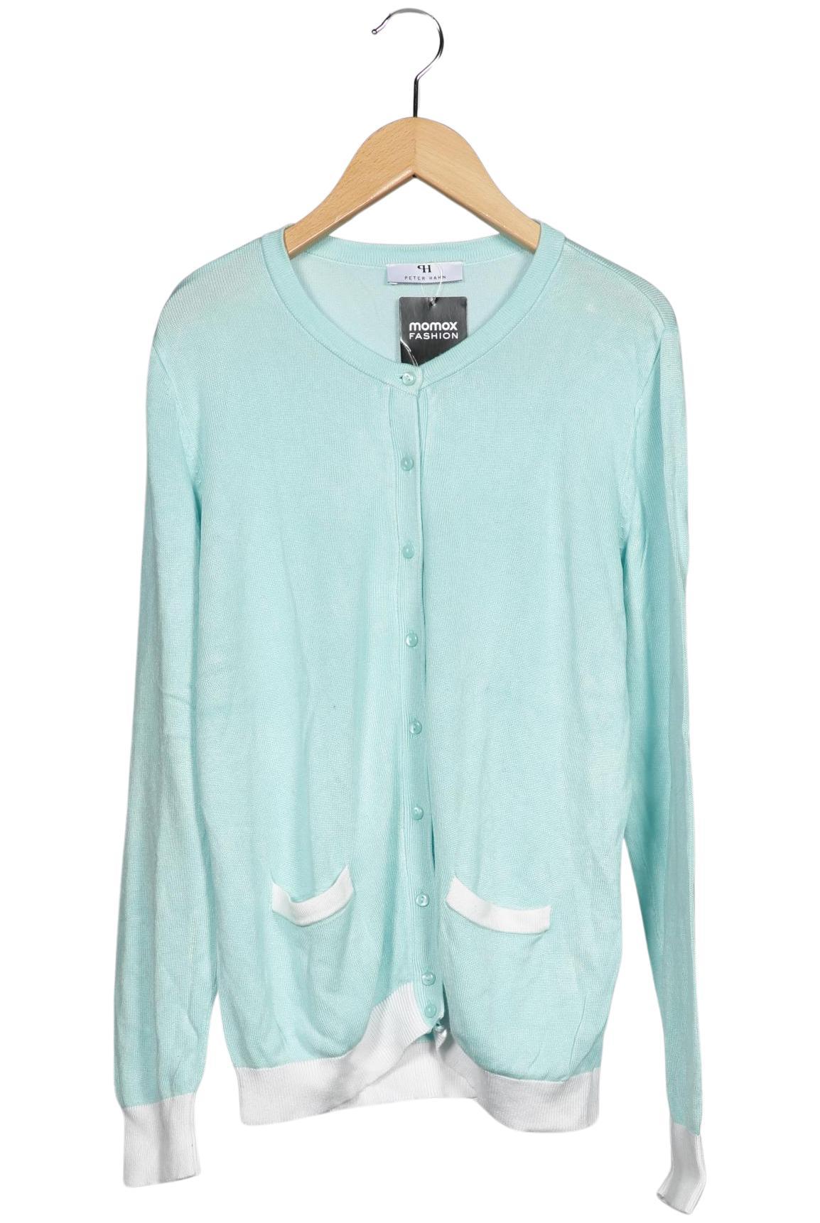 

Peter Hahn Damen Strickjacke, hellblau, Gr. 38