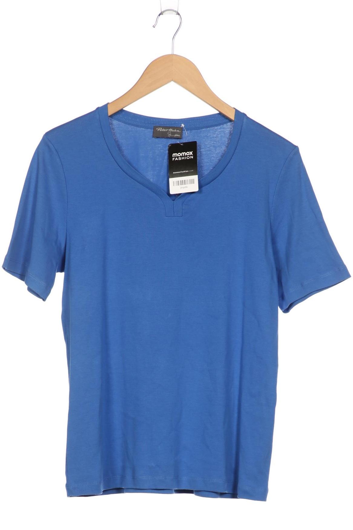 

Peter Hahn Damen T-Shirt, blau, Gr. 42