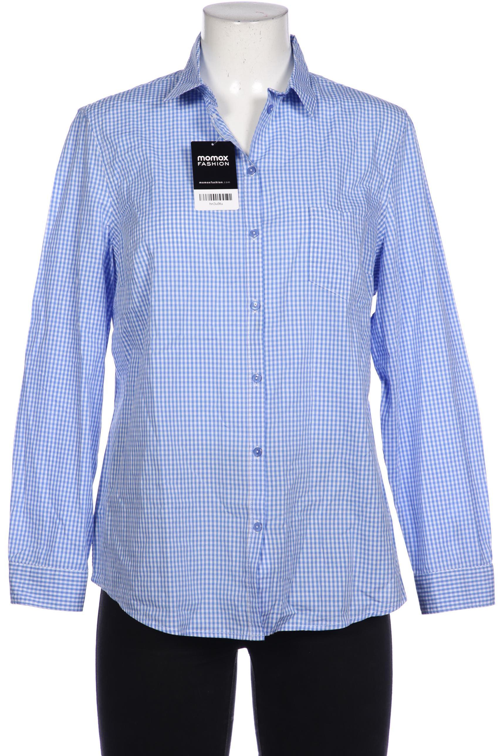 

Peter Hahn Damen Bluse, blau, Gr. 42