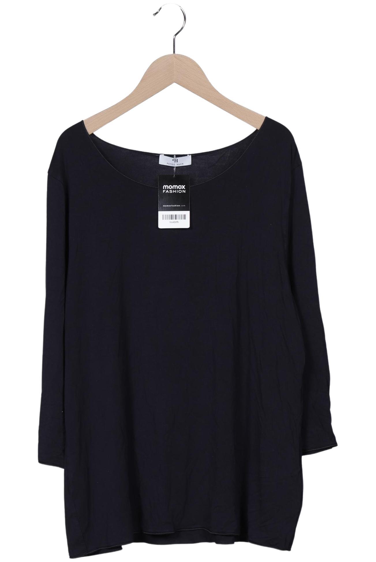 

Peter Hahn Damen Langarmshirt, marineblau, Gr. 48