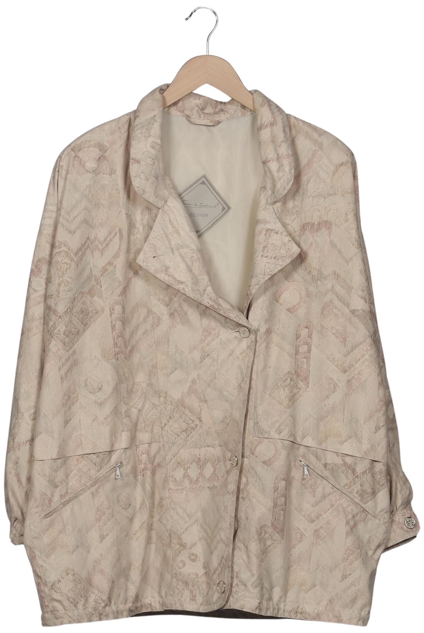 

Peter Hahn Damen Jacke, beige, Gr. 44