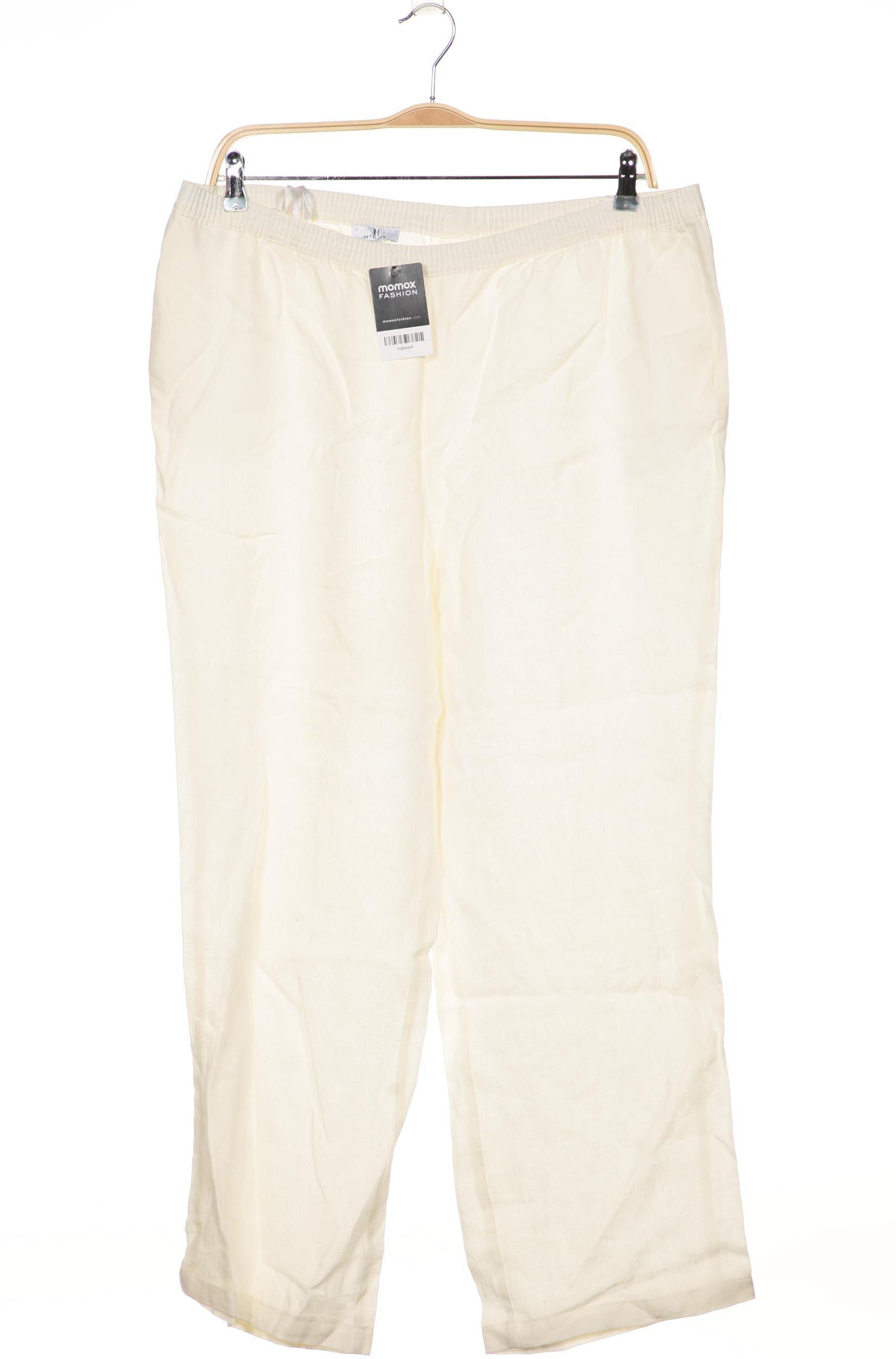 

Peter Hahn Damen Stoffhose, cremeweiß