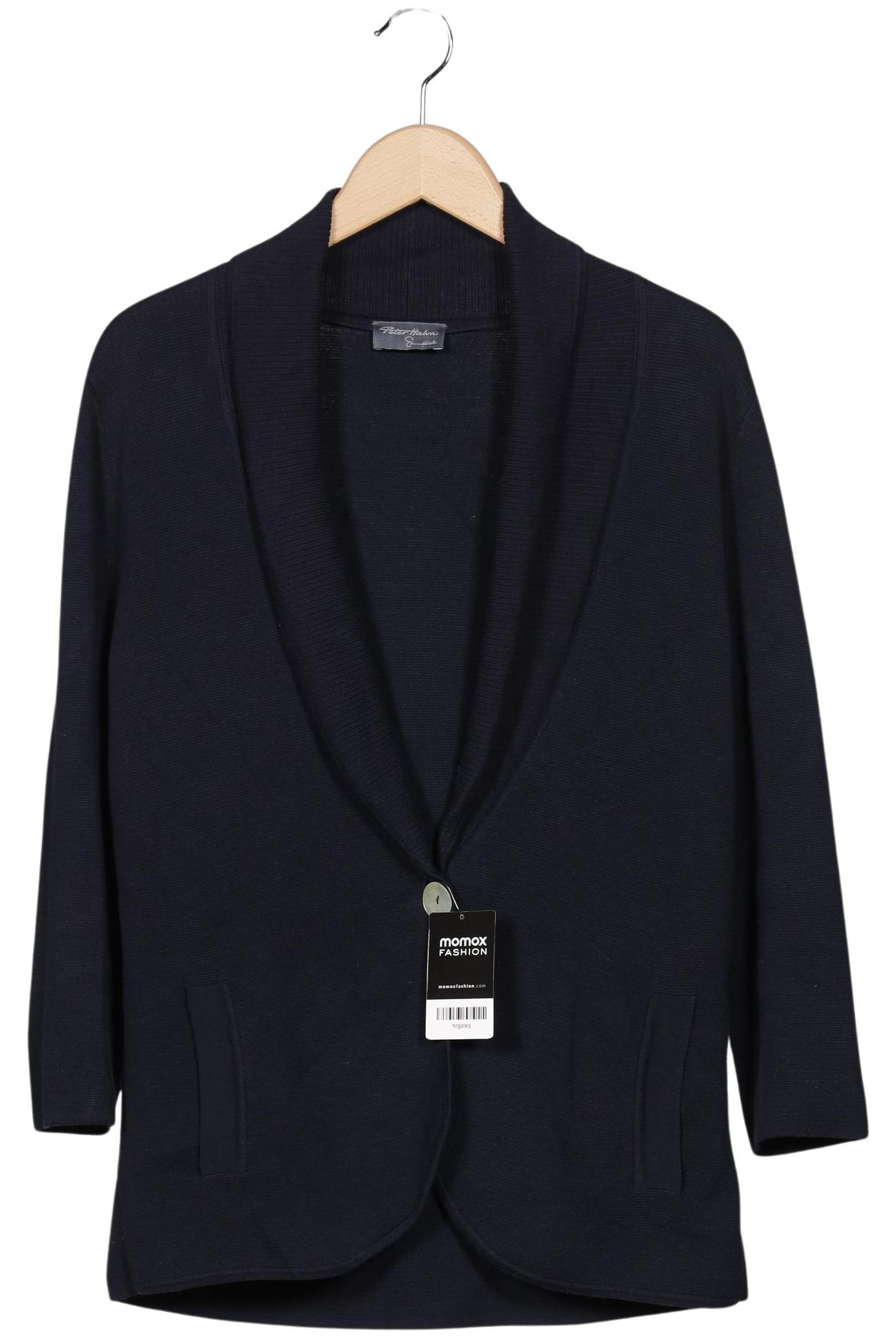 

Peter Hahn Damen Strickjacke, marineblau, Gr. 38