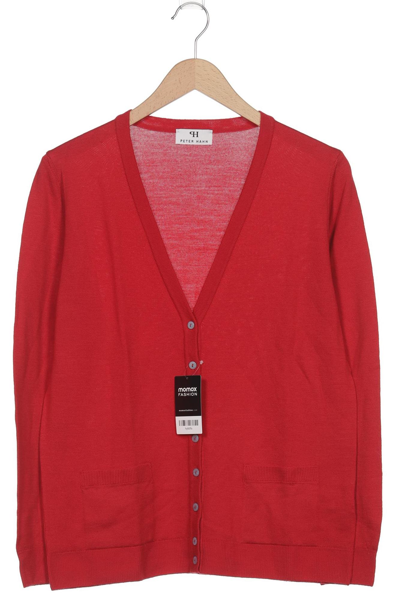 

Peter Hahn Damen Strickjacke, rot, Gr. 42
